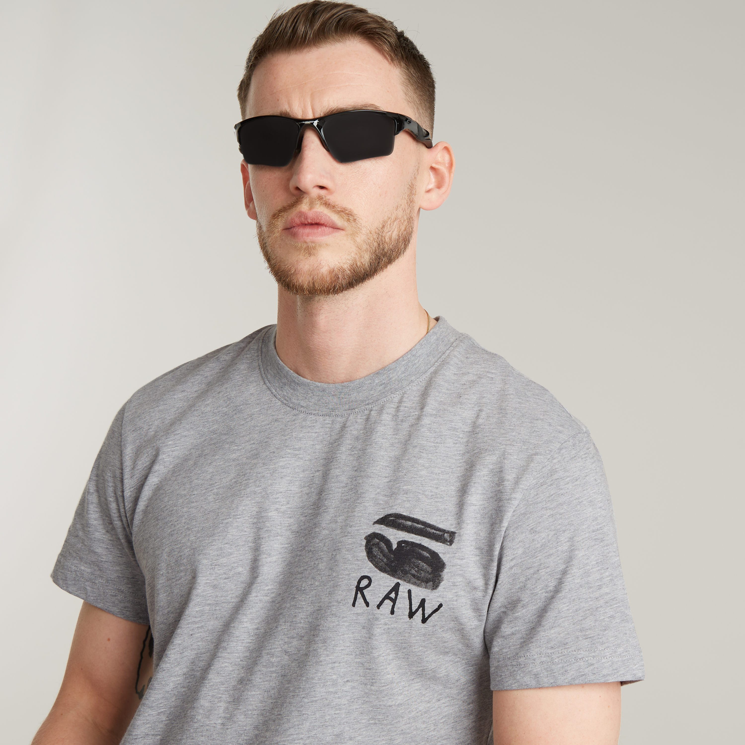 G-Star RAW T-shirt Burger rugprint
