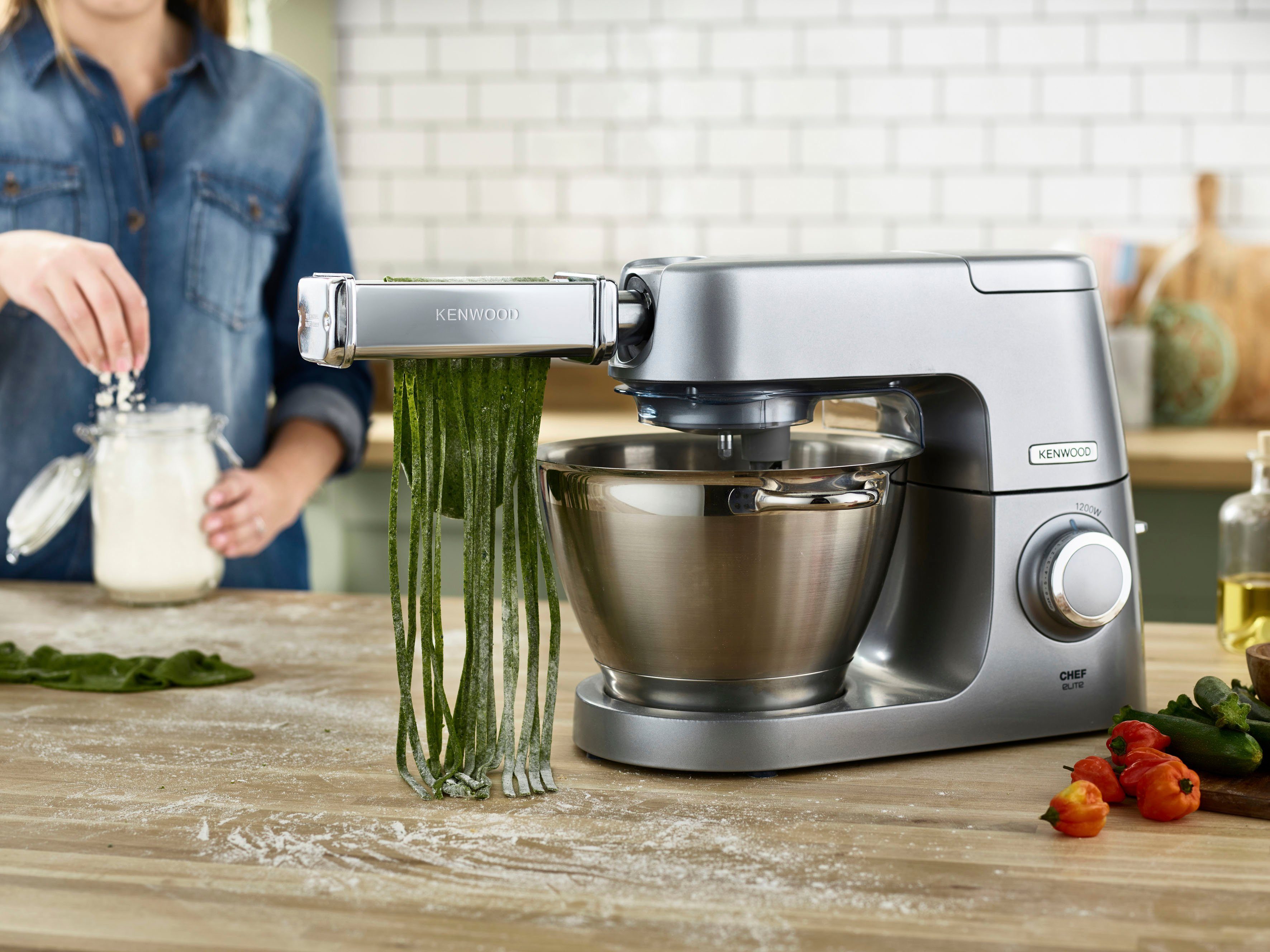 KENWOOD Pasta accessoire pakket Pastaset voor lasagne, spaghetti en fettuccine MAX980ME