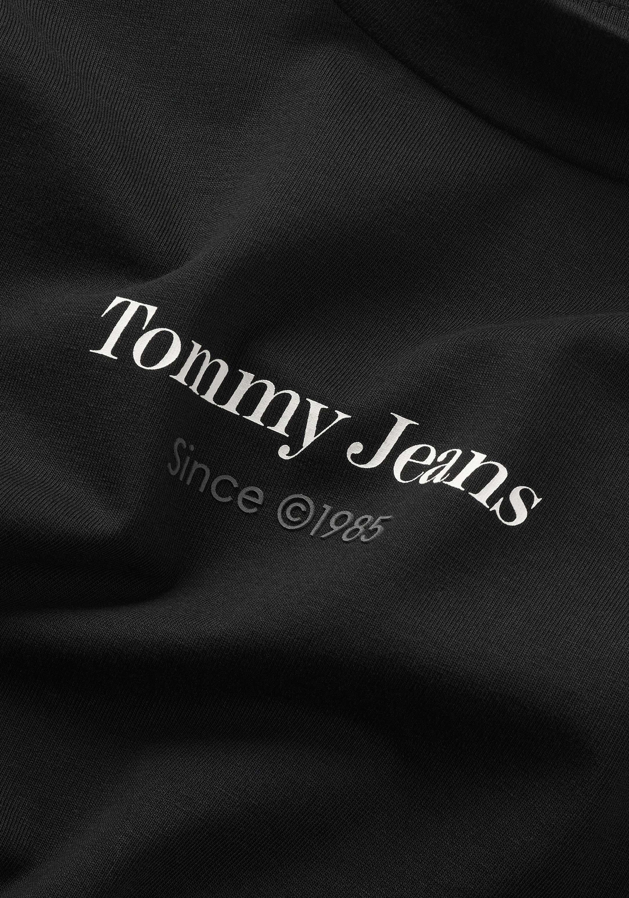 TOMMY JEANS Shirt met staande kraag TJW SLIM SP CRP ESS LOGO 1+ MOCK