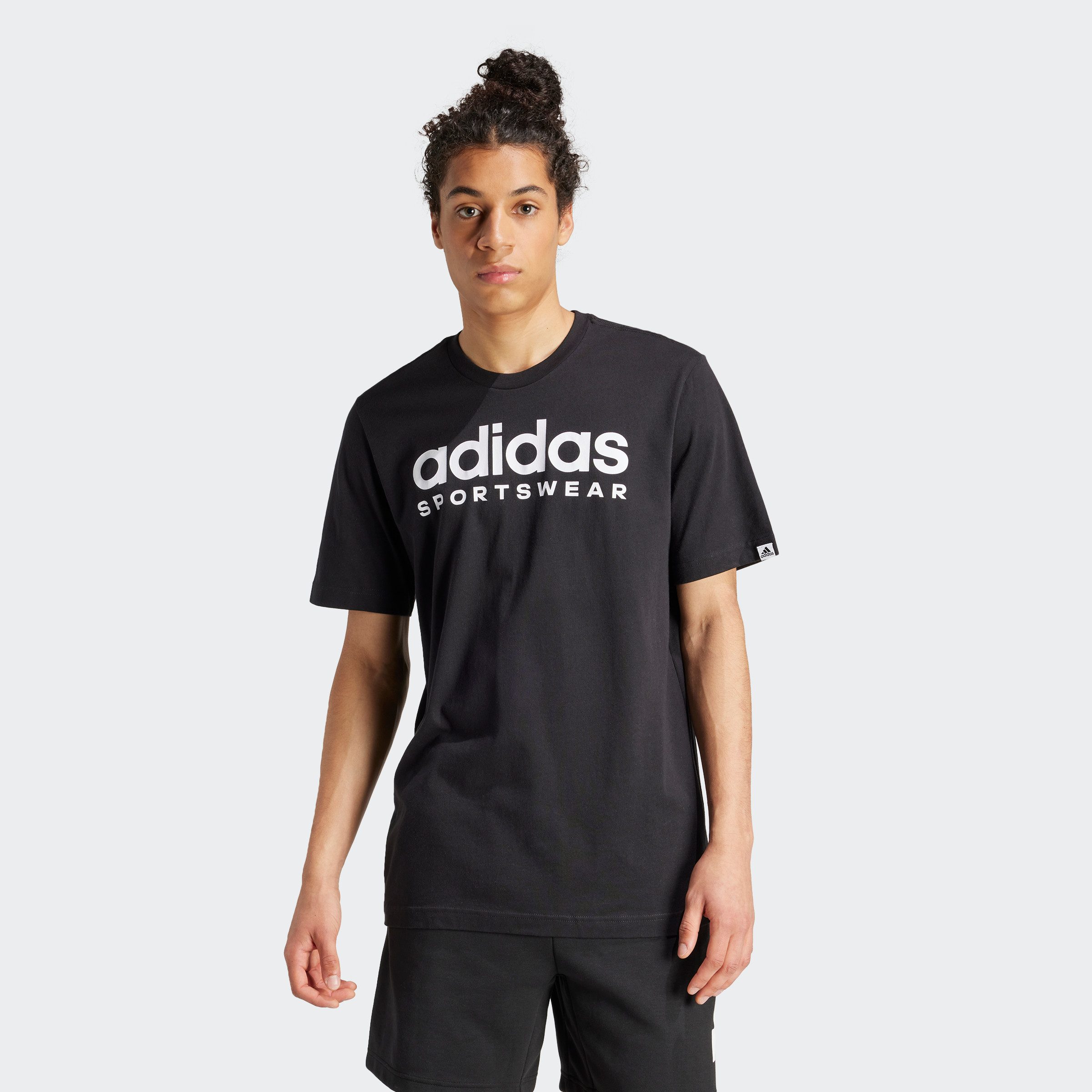 adidas Sportswear T-shirt SPW TEE heren t-shirts maat M zwart
