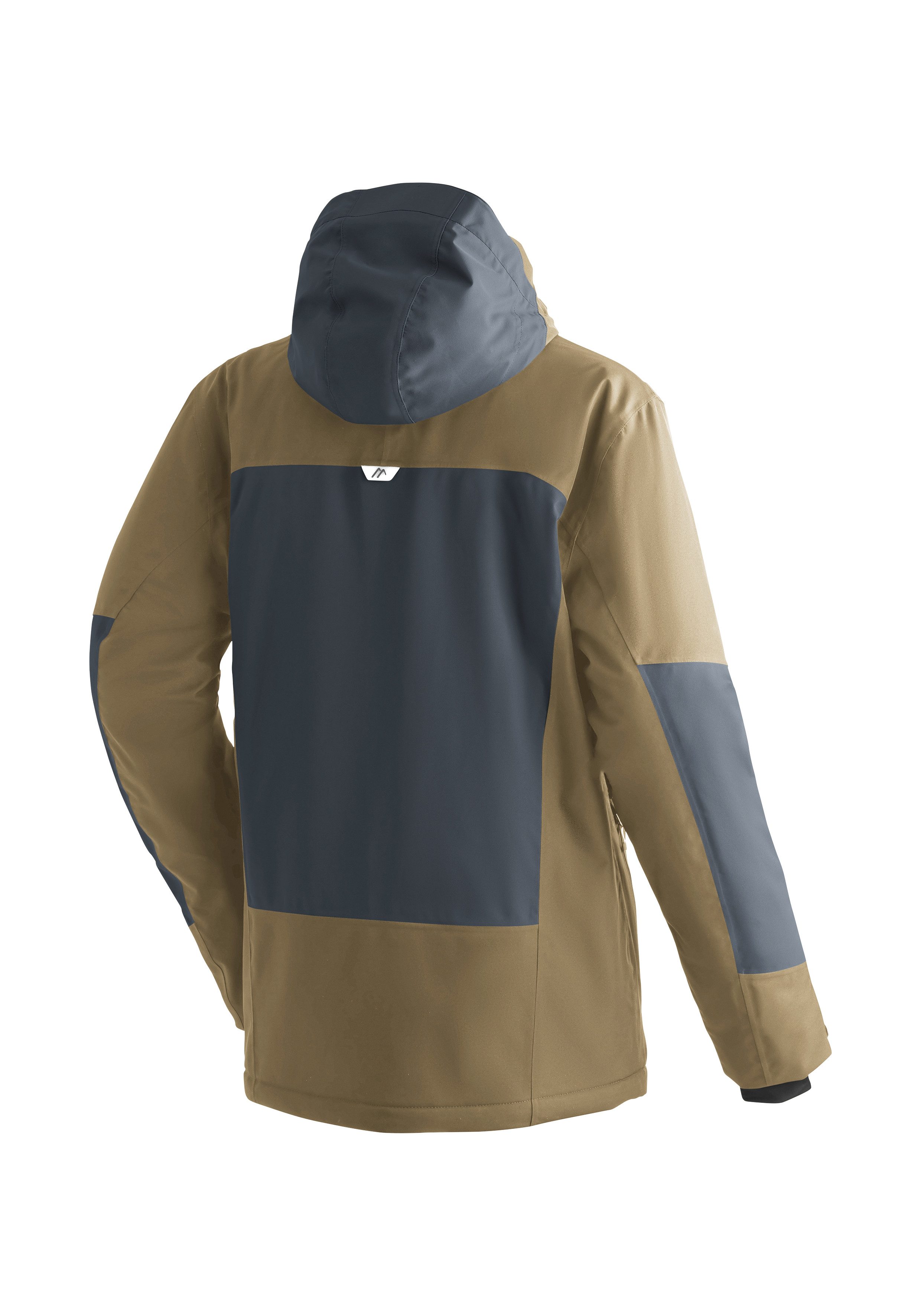Maier Sports Ski-jack Beskid Heren winterjack met ritszakken en capuchon waterdicht
