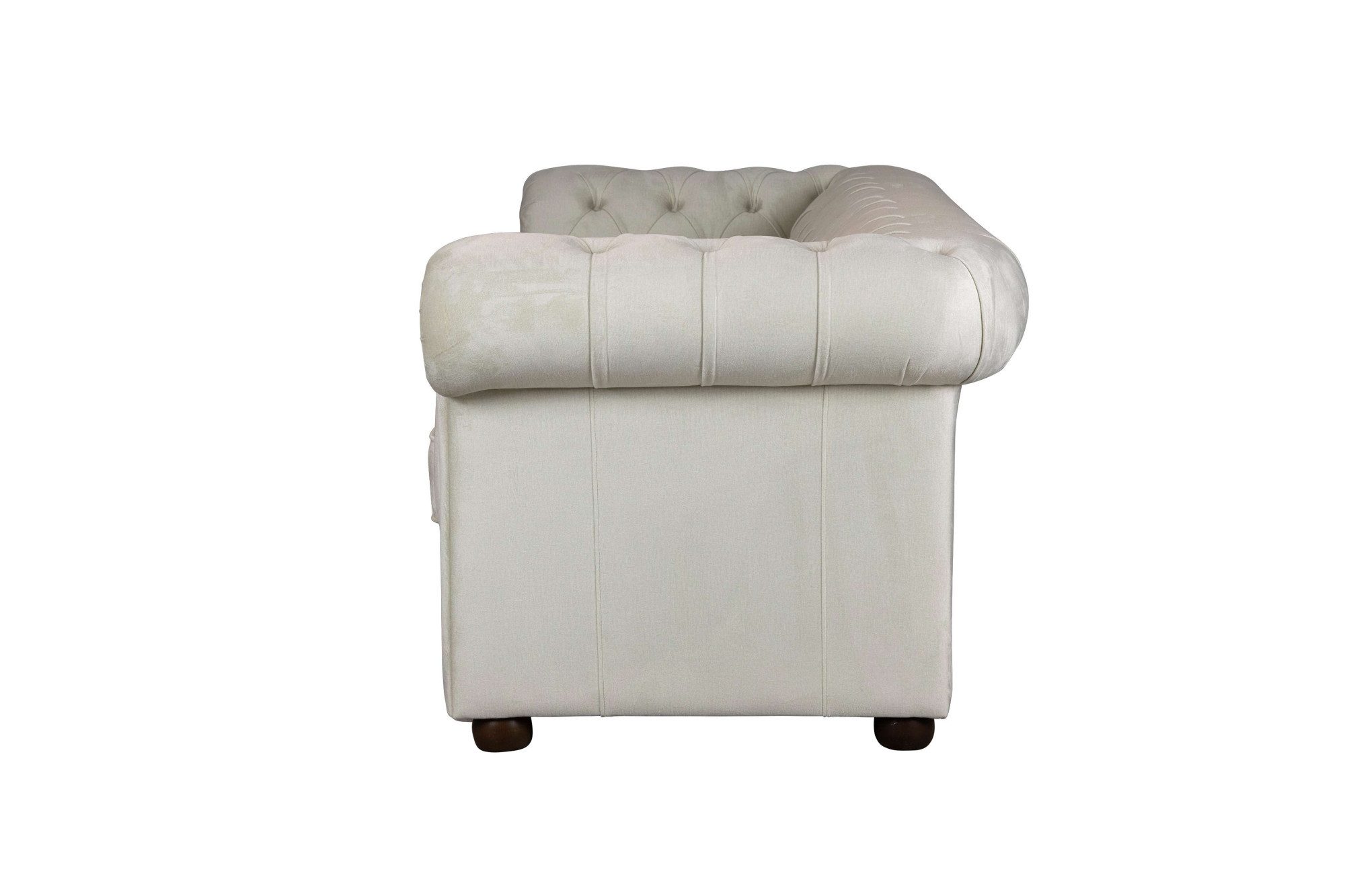 Home affaire Fauteuil CHARENTE, Chesterfield, golfsysteem, afmetingen B/D/H: 105/89/74 cm