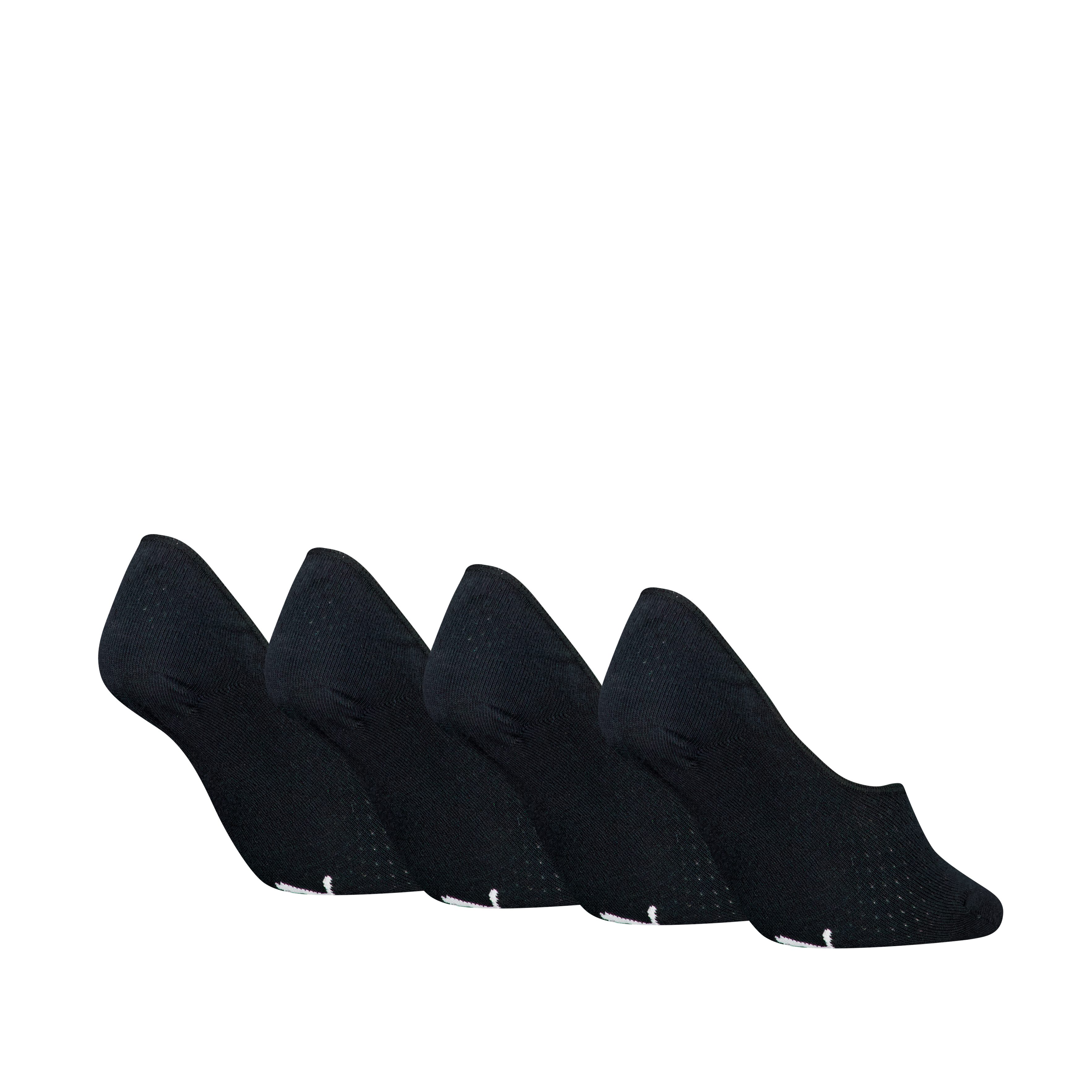 PUMA Enkelsokken PUMA WOMEN MESH FOOTIE 4P ECOM Logo voorop, onzichtbaar in sneakers (4 paar)