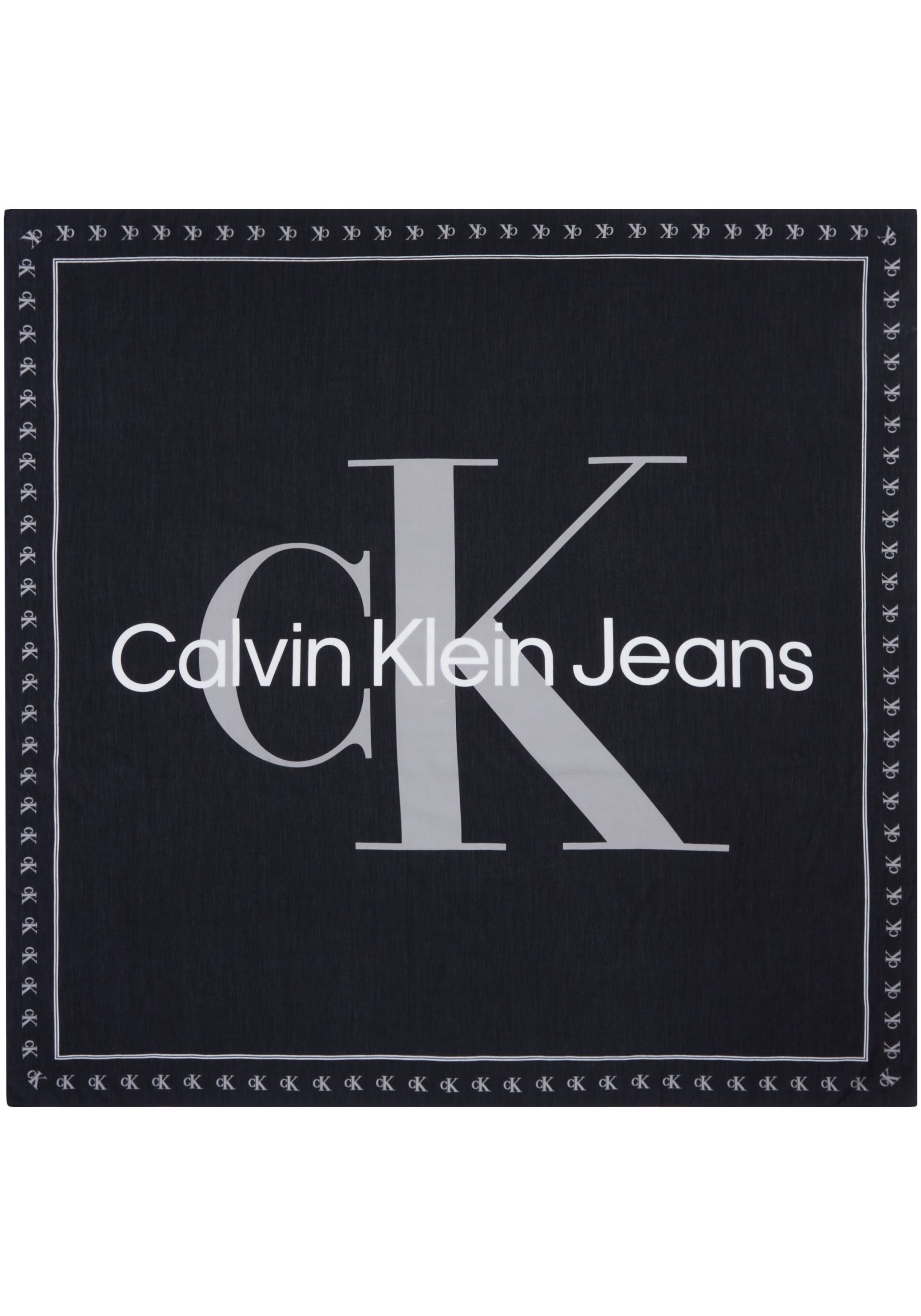 Calvin Klein Sjaal BOLD MONO LOGO SHAWL 130X130
