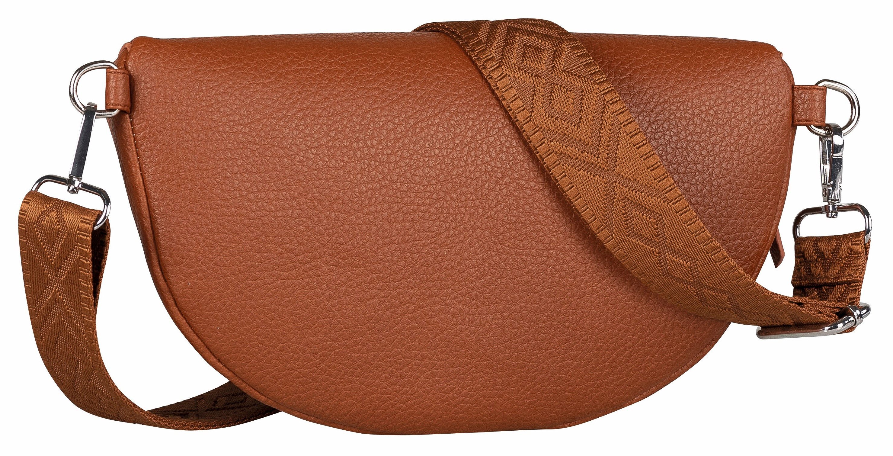 Bruno Banani Buiktasje Amalfi Heuptas schoudertas brede riem crossbody bag