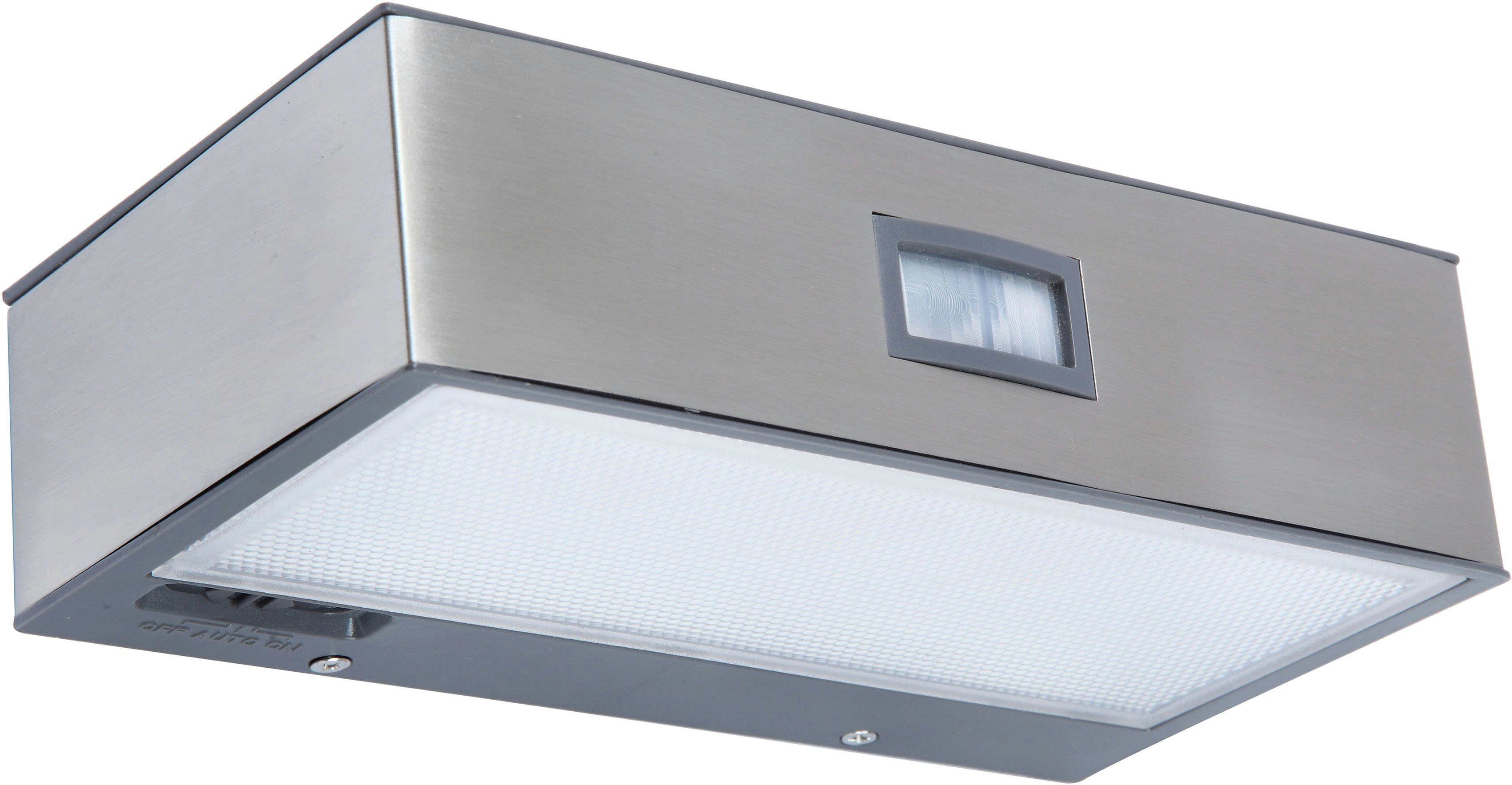 LUTEC Ledwandlamp voor buiten Brick Solarlamp, bewegingsmelder (1 stuk)
