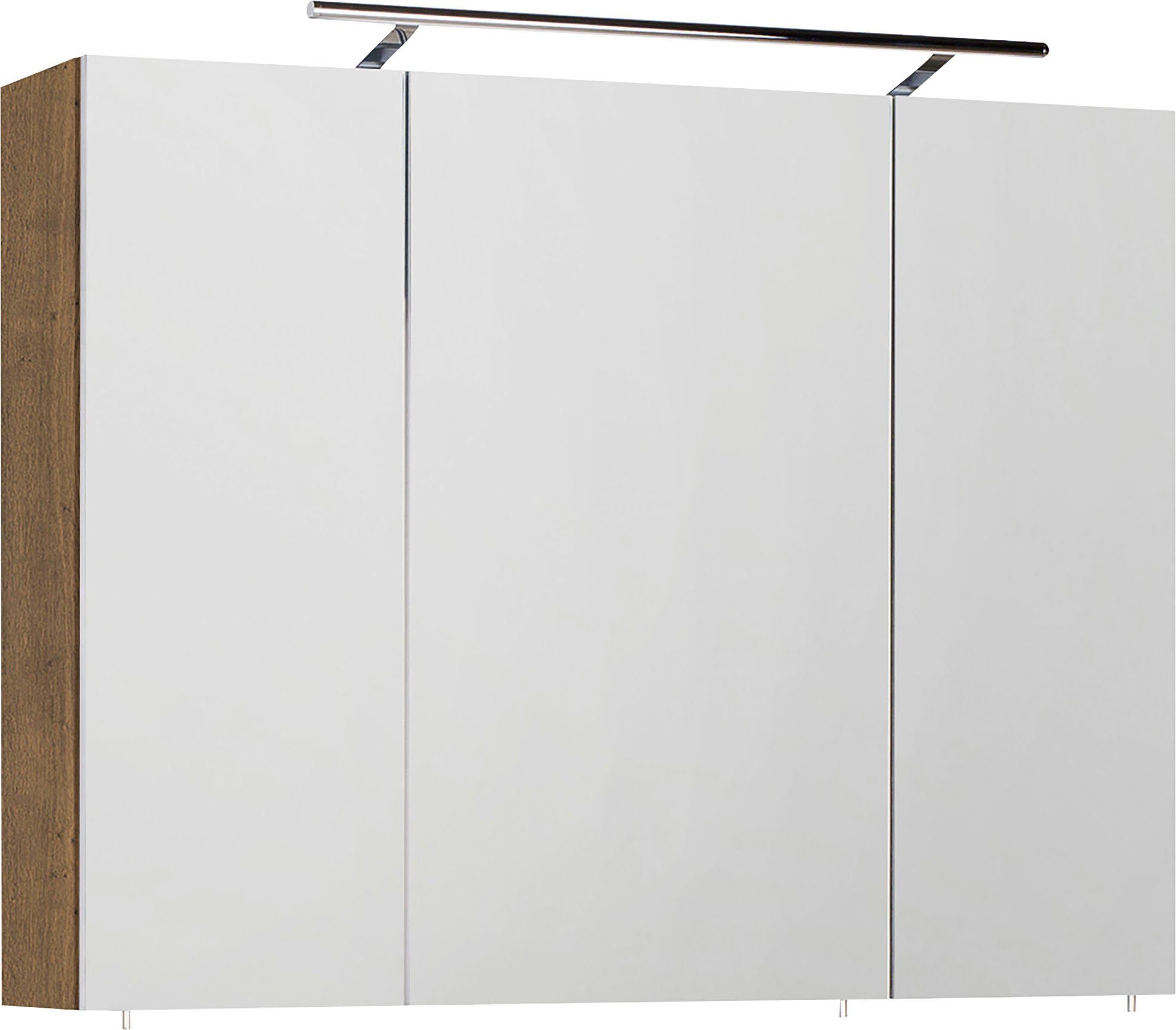 MARLIN Spiegelkast 3040 , breedte 90 cm spiegels & verlichting bruin