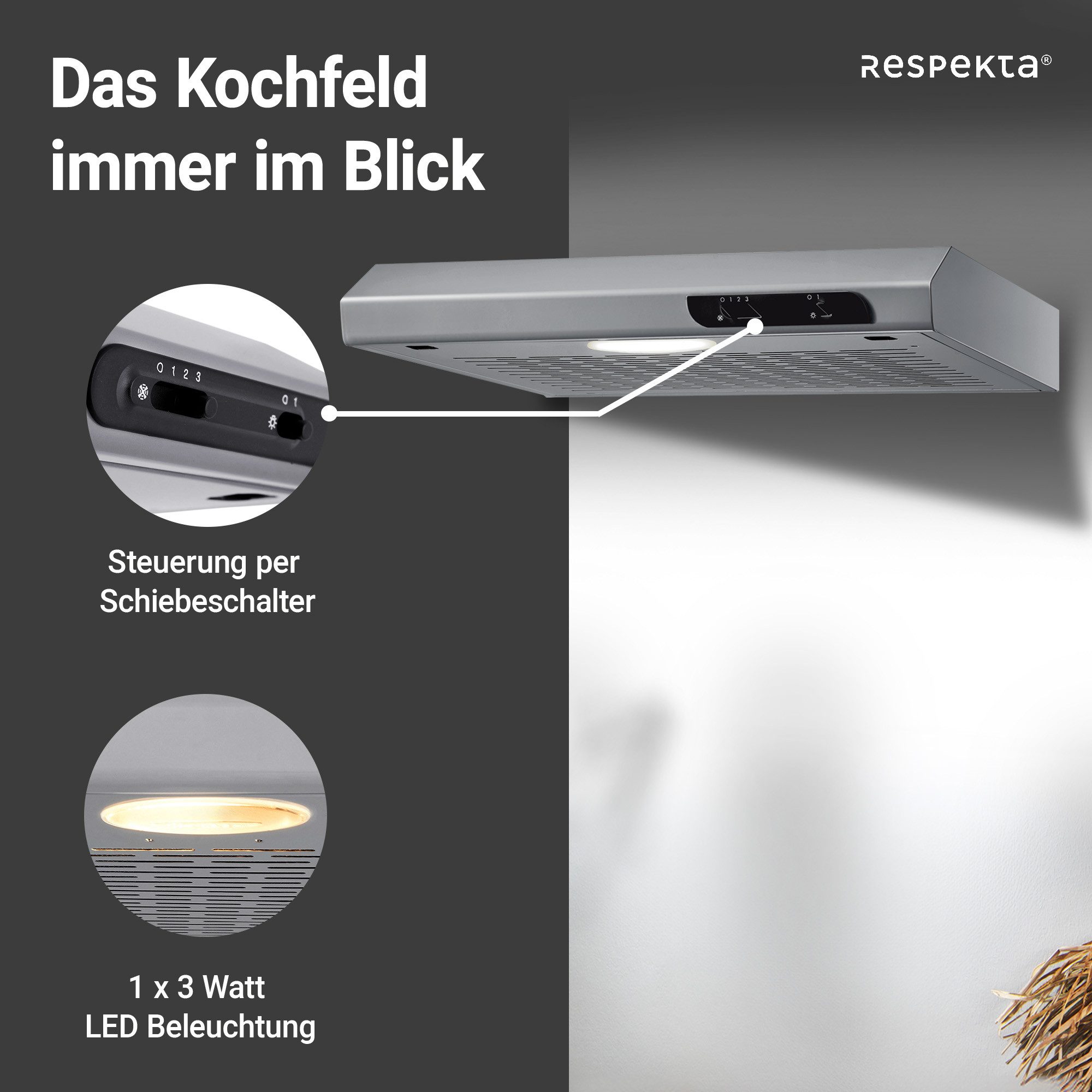 RESPEKTA Onderbouwkap DH 540 IXL