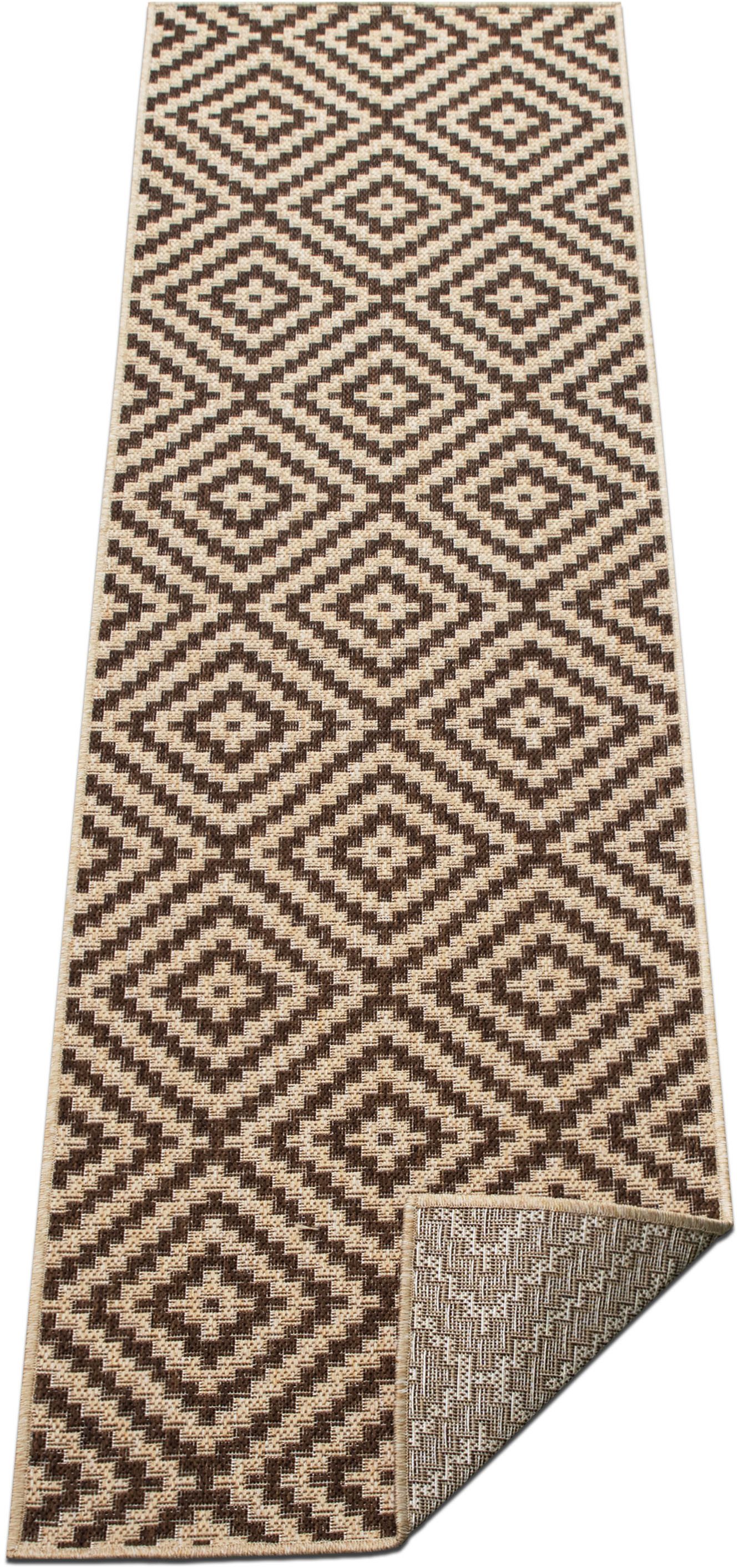 my home Vloerkleed Cordoba is ook als loper verkrijgbaar Geschikt voor binnen en buiten, sisal-look, weerbestendig & uv-bestendig, boho