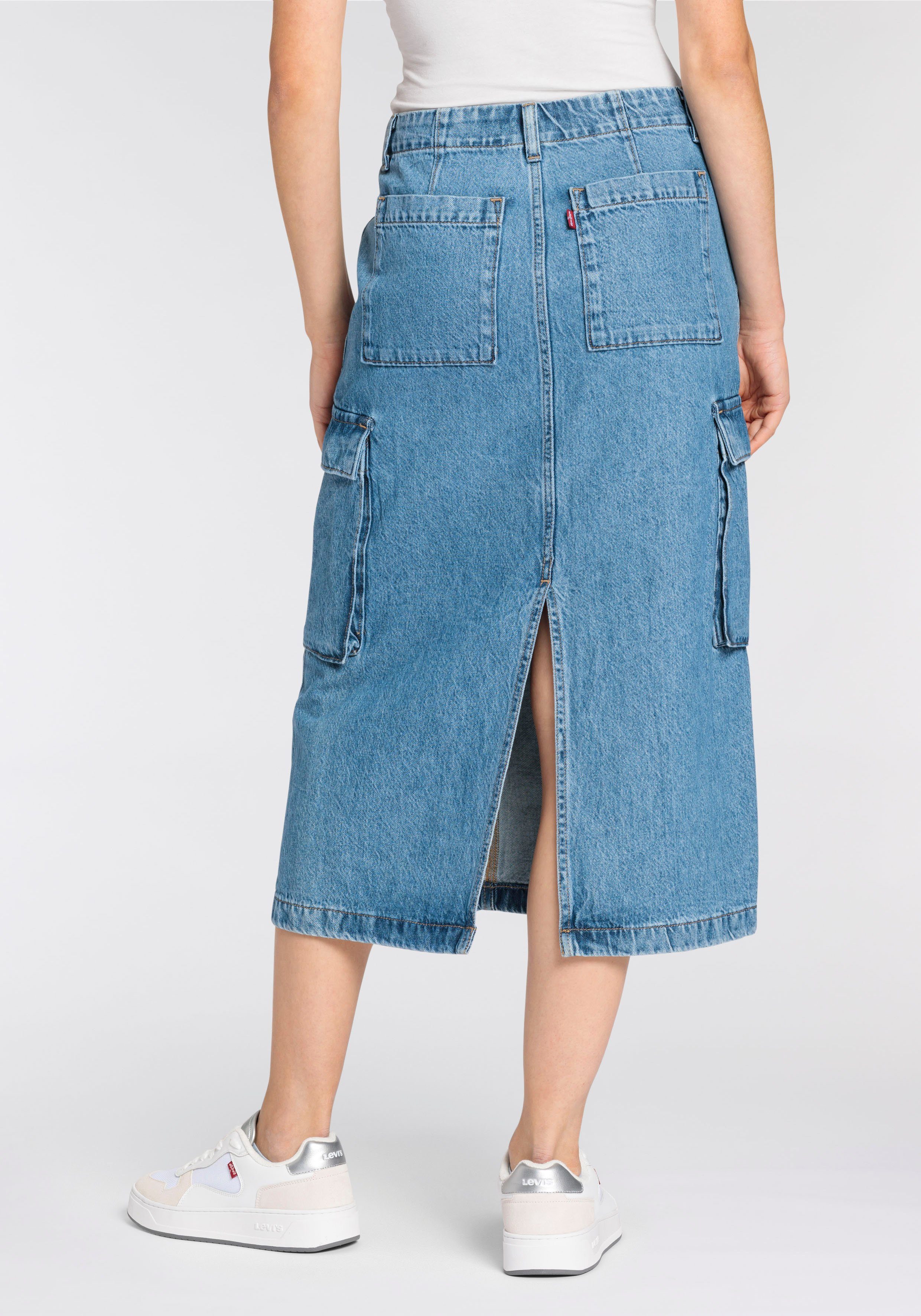 Levi's® Jeans rok CARGO MIDI SKIRT MED IN