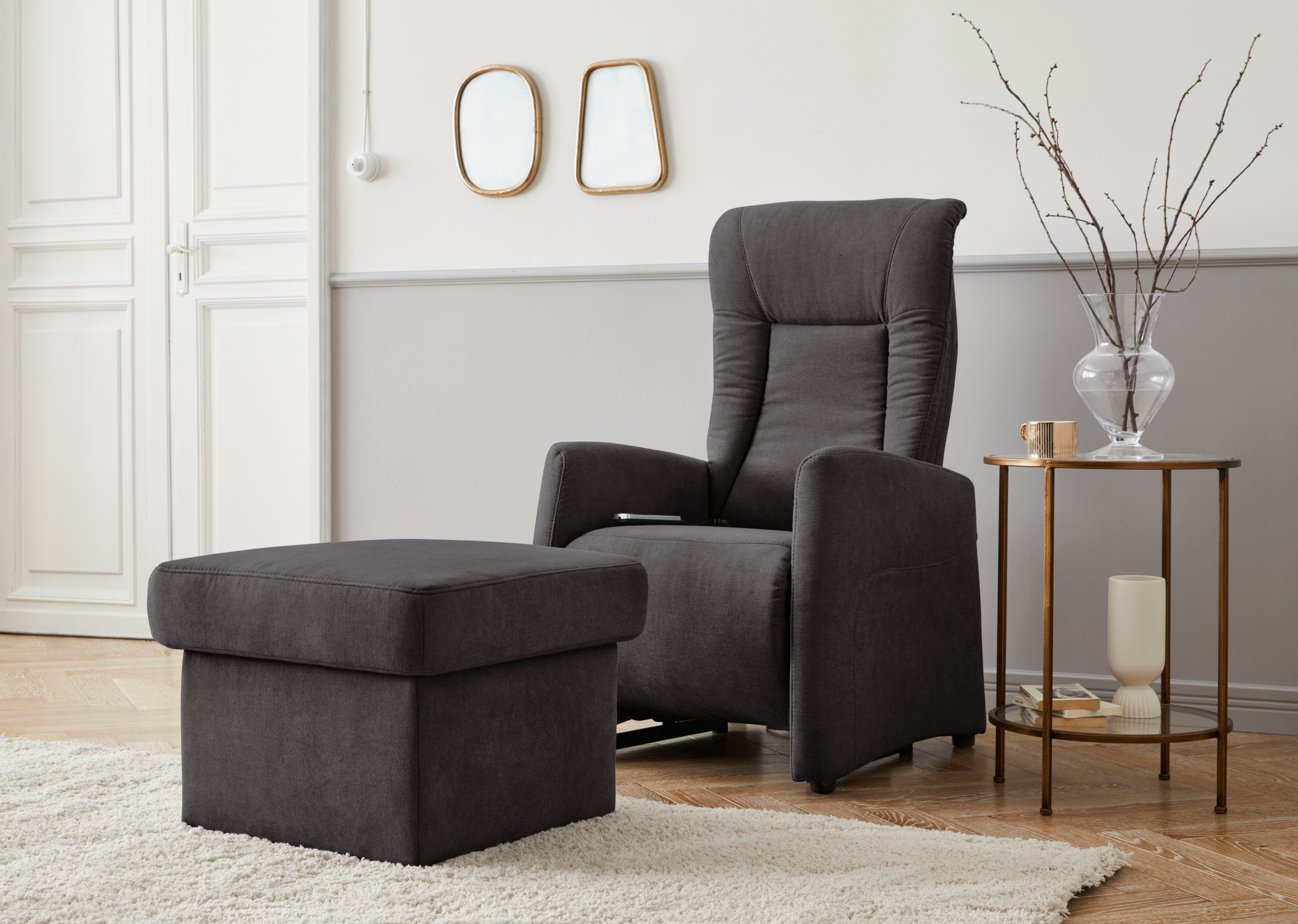 sit&more Relaxfauteuil MELISSA naar keuze elektrisch of handmatig verstelbaar, optioneel opstahulp