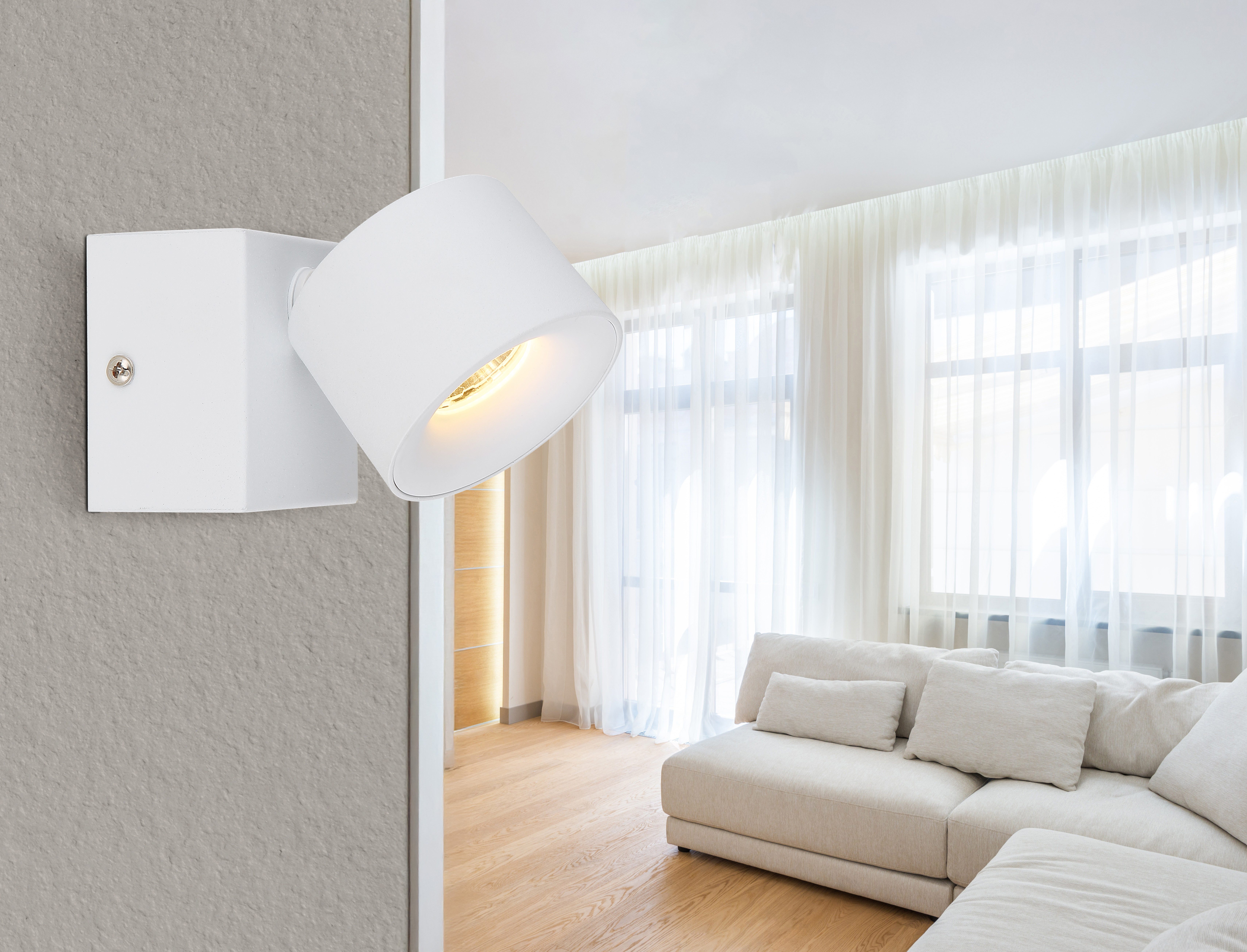 Globo Lightning LED plafondspot Rae (1 stuk)