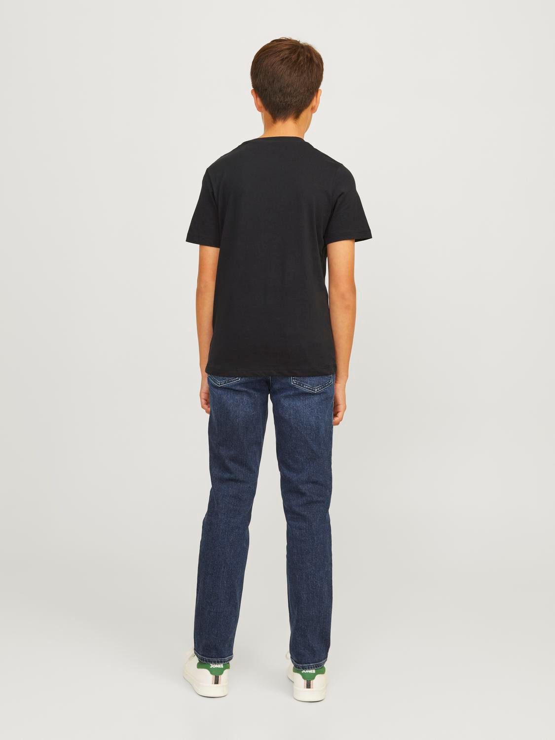 Jack & Jones Junior T-shirt JJLUKE TEE SS CREW NECK JNR