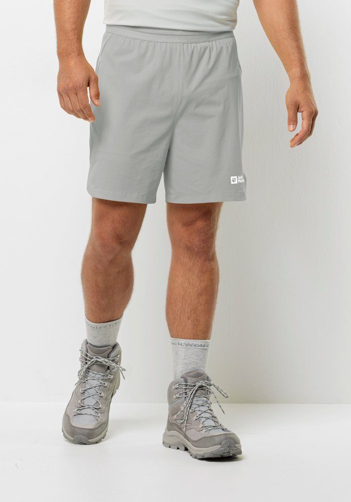 Jack Wolfskin Short PRELIGHT 2IN1 SHORTS M heren broeken maat L (52) grijs