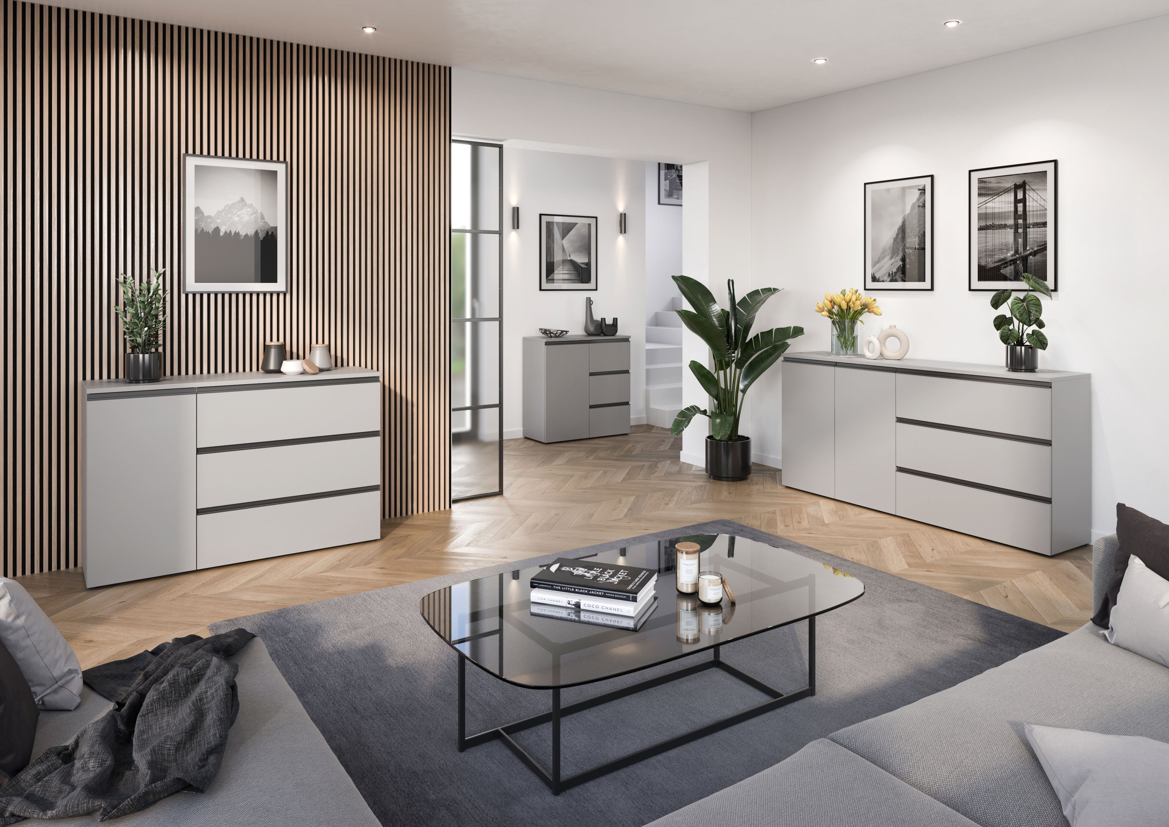 GERMANIA Kast Lemont Kast met 3 laden en 1 deur