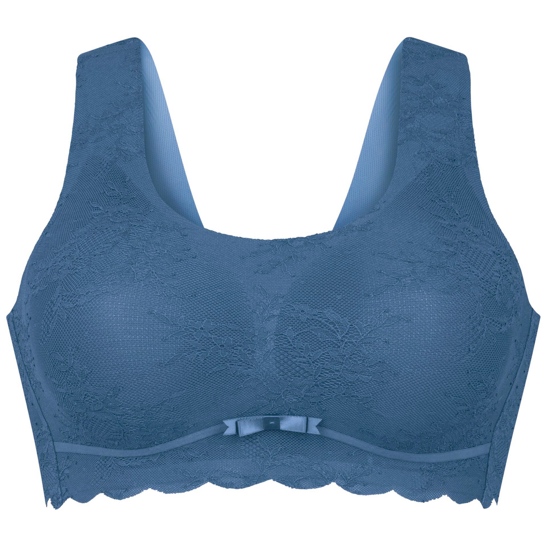 Anita Comfort Bralette Essentials Kant met voorgevormde cups Bloemige kant, uitneembare schuimcups, delicate zijden band (1-delig)