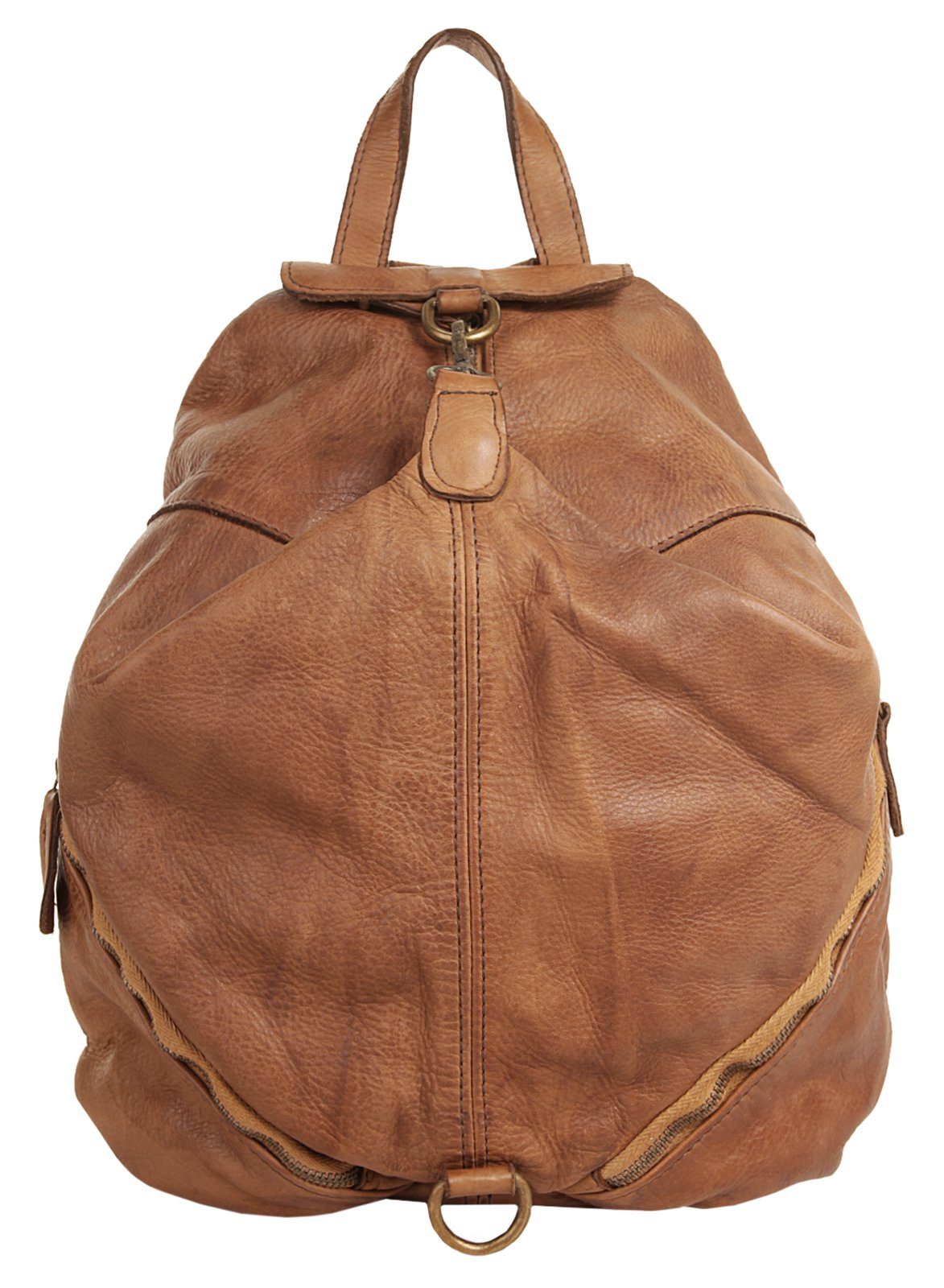 Samantha Look Rugzak echt leer, made in italy