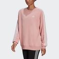 adidas performance sweatshirt essentials studio lounge 3 strepen roze