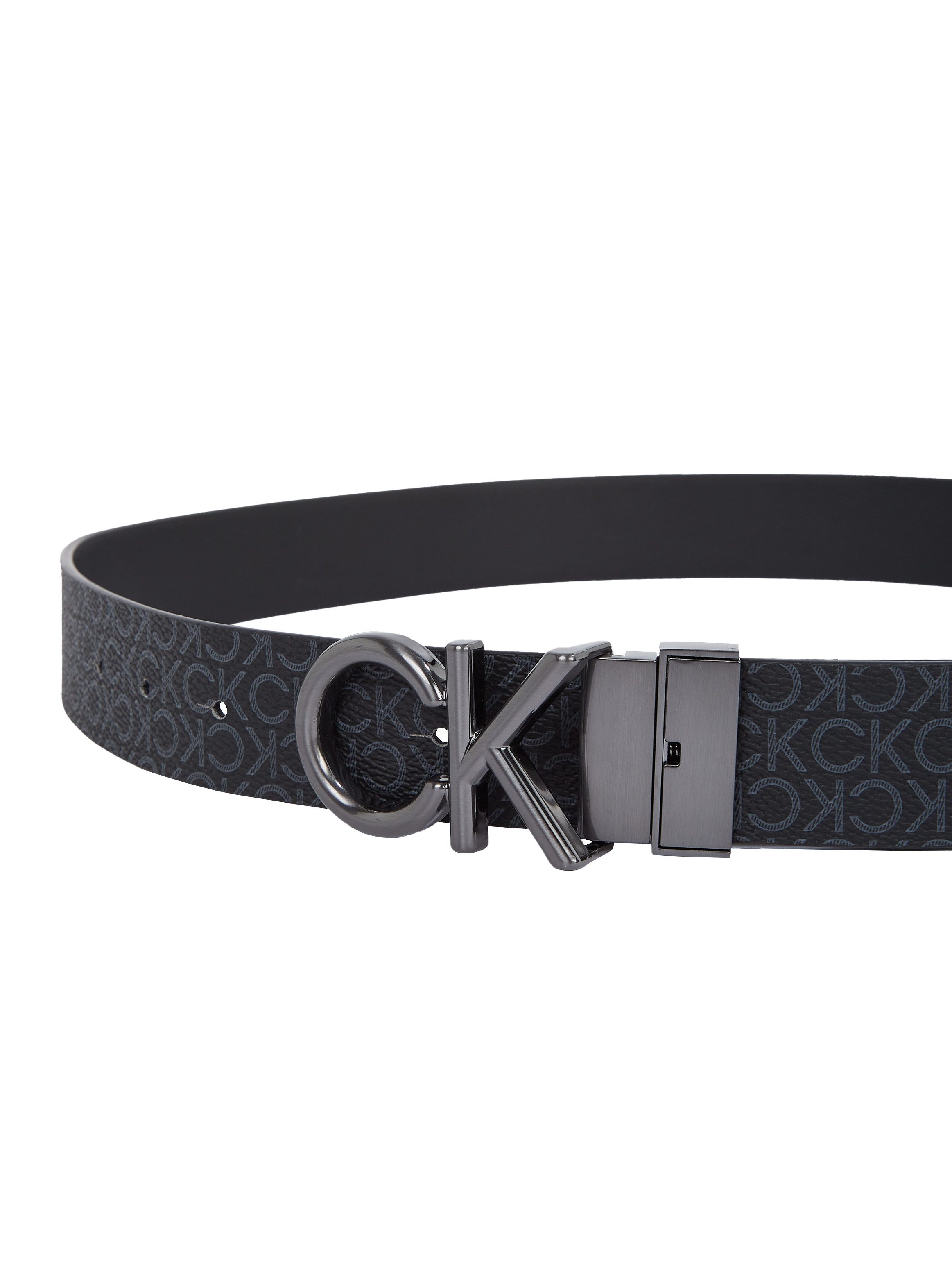 Calvin Klein Omkeerbare riem ADJ/REV CK METAL BOMBE MONO 35MM