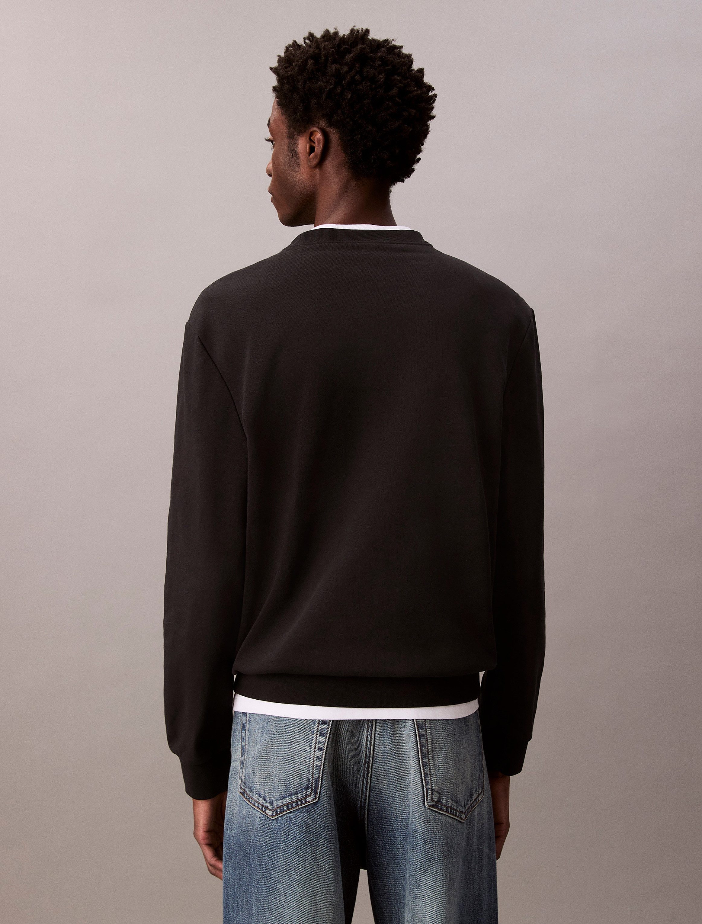 Calvin Klein Sweatshirt 400GSM TRRY BDG CRWN