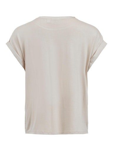 Vila Shirt met korte mouwen VIELLETTE S S SATIN TOP NOOS
