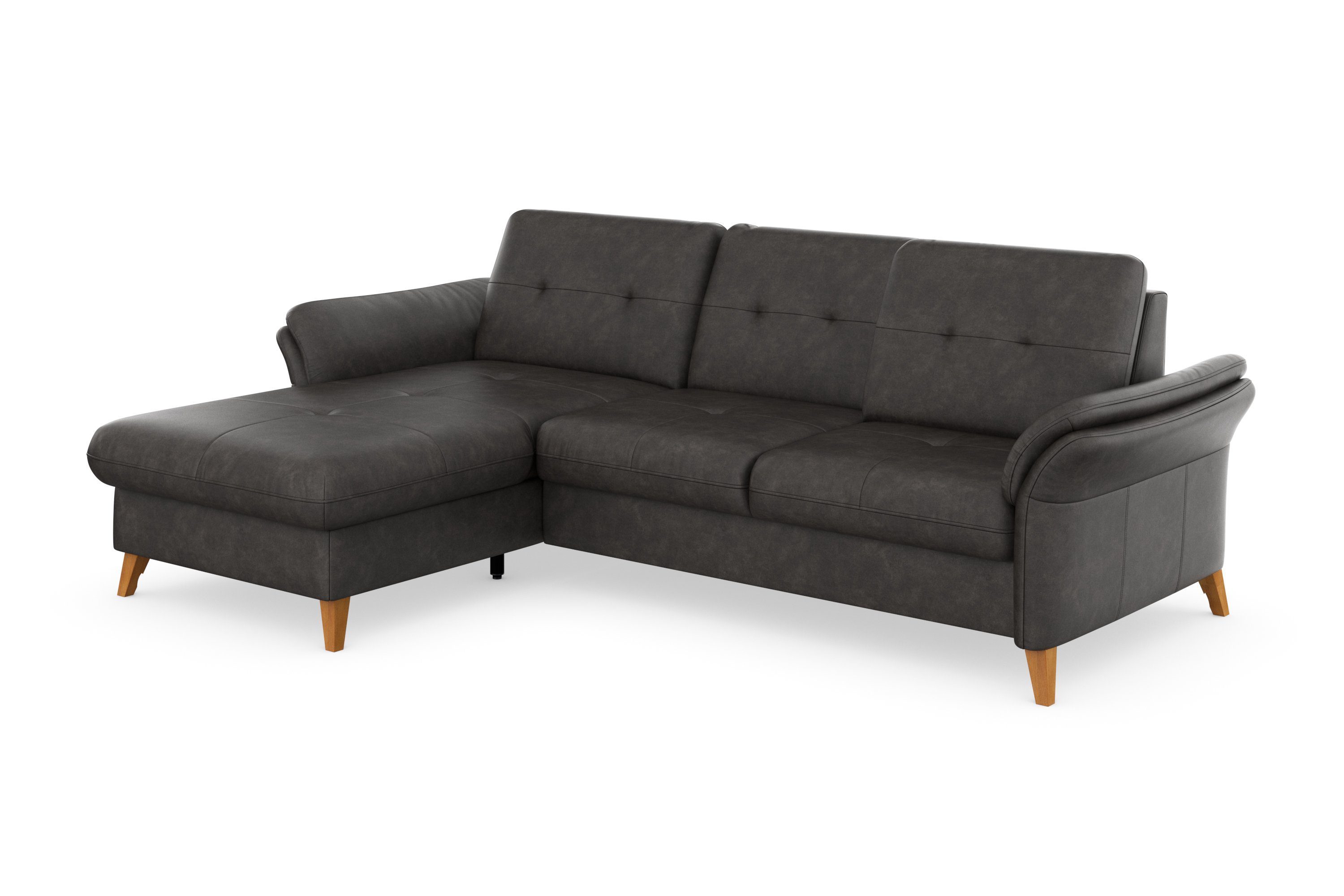 sit&more Hoekbank Göteborg Zitdiepteverstelling en binnenvering, naar keuze met slaapfunctie