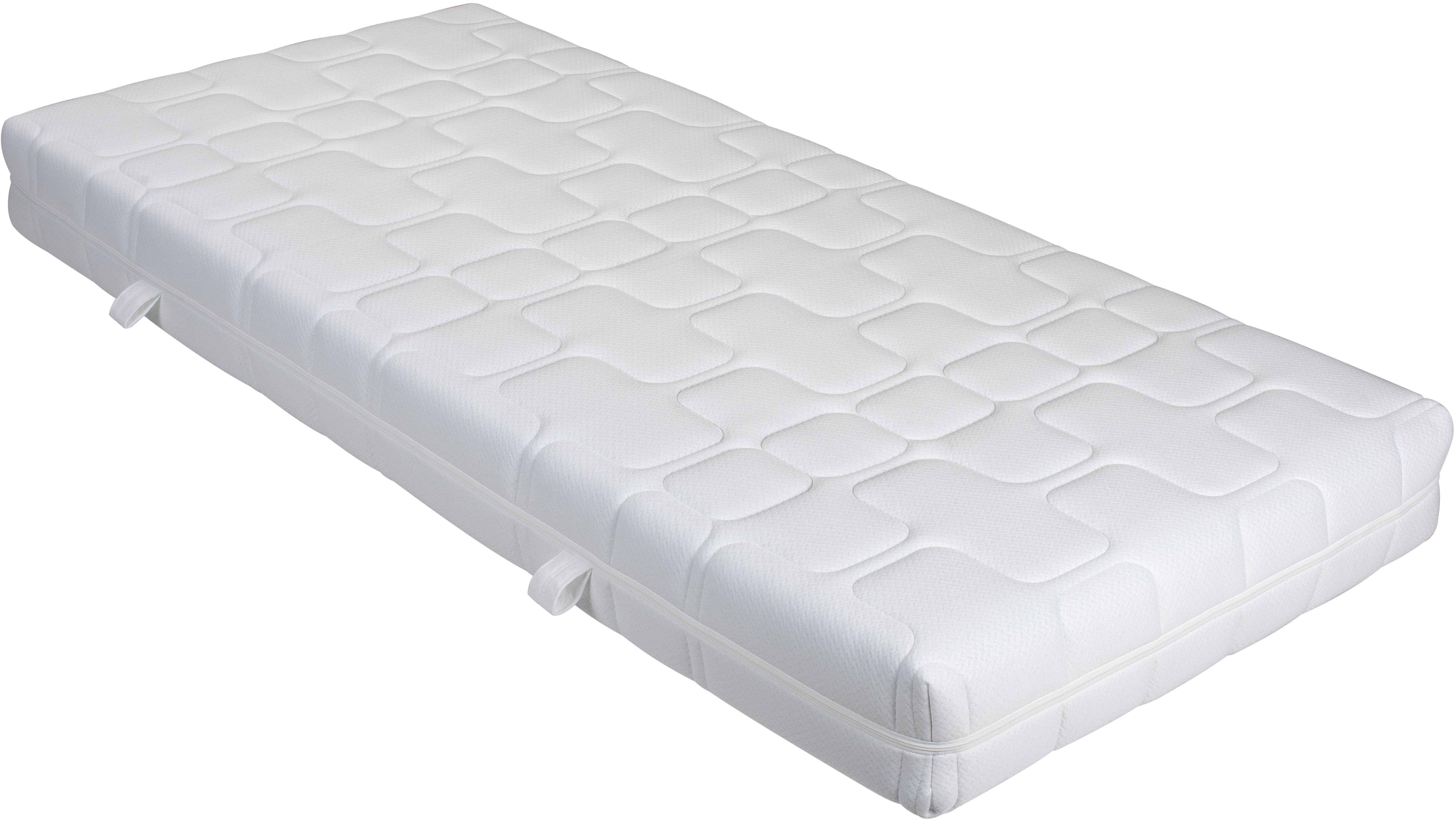 Beco Gelschuimmatras Duo gel comfort comfortabele matras in 90x200, 140x200 cm en andere afm hoogte 20 cm