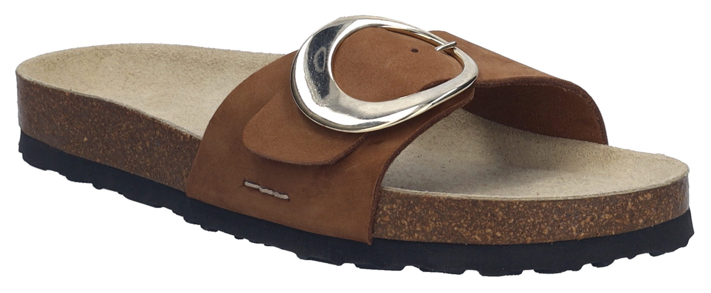 Josef Seibel Slippers Hermine 14 , plateau, zomerschoen, slippers, instapschoen met zacht voetbed dames slippers maat 38 bruin