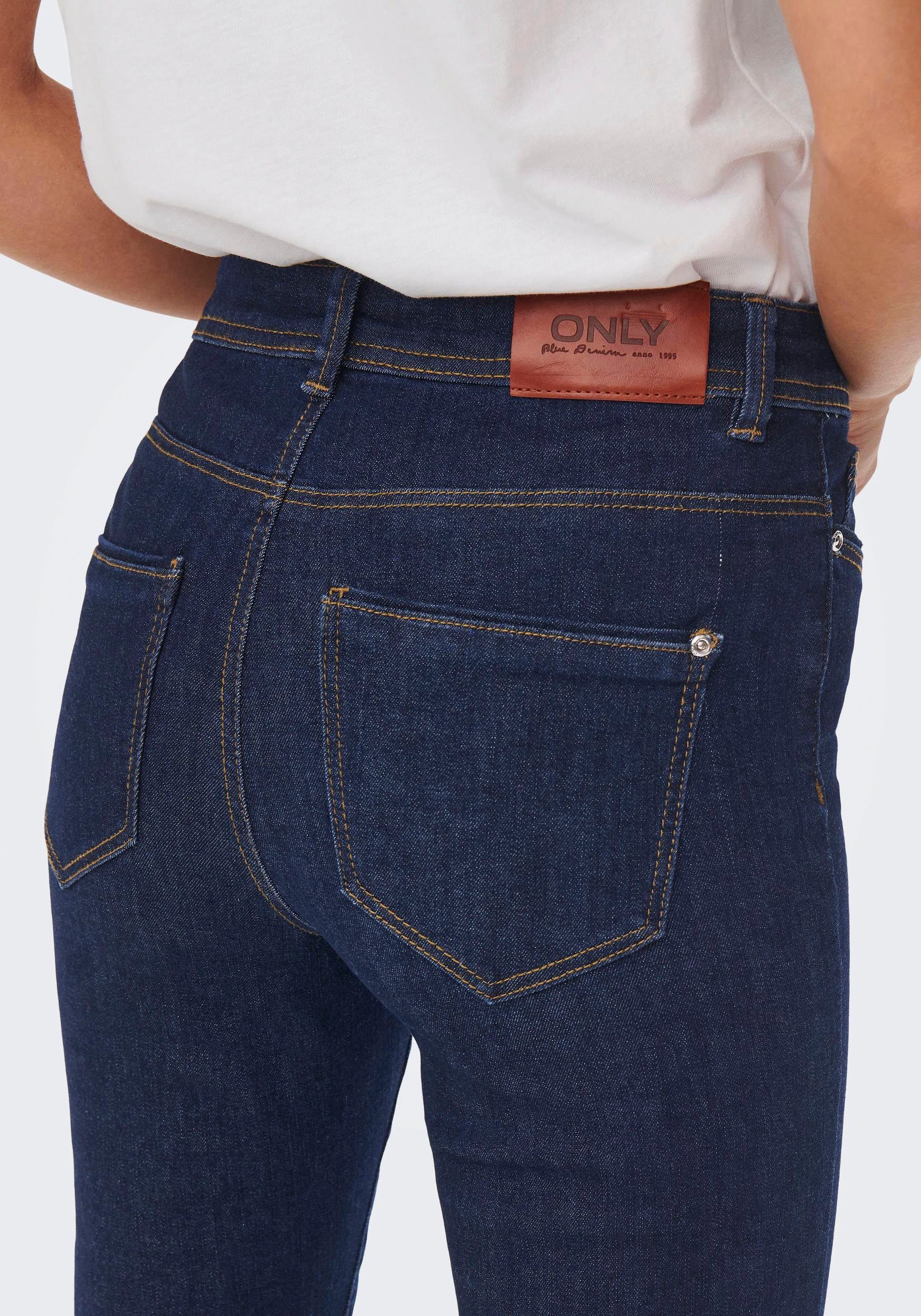 Only Bootcut jeans ONLWAUW LIFE HW FLARED RINSE DNM