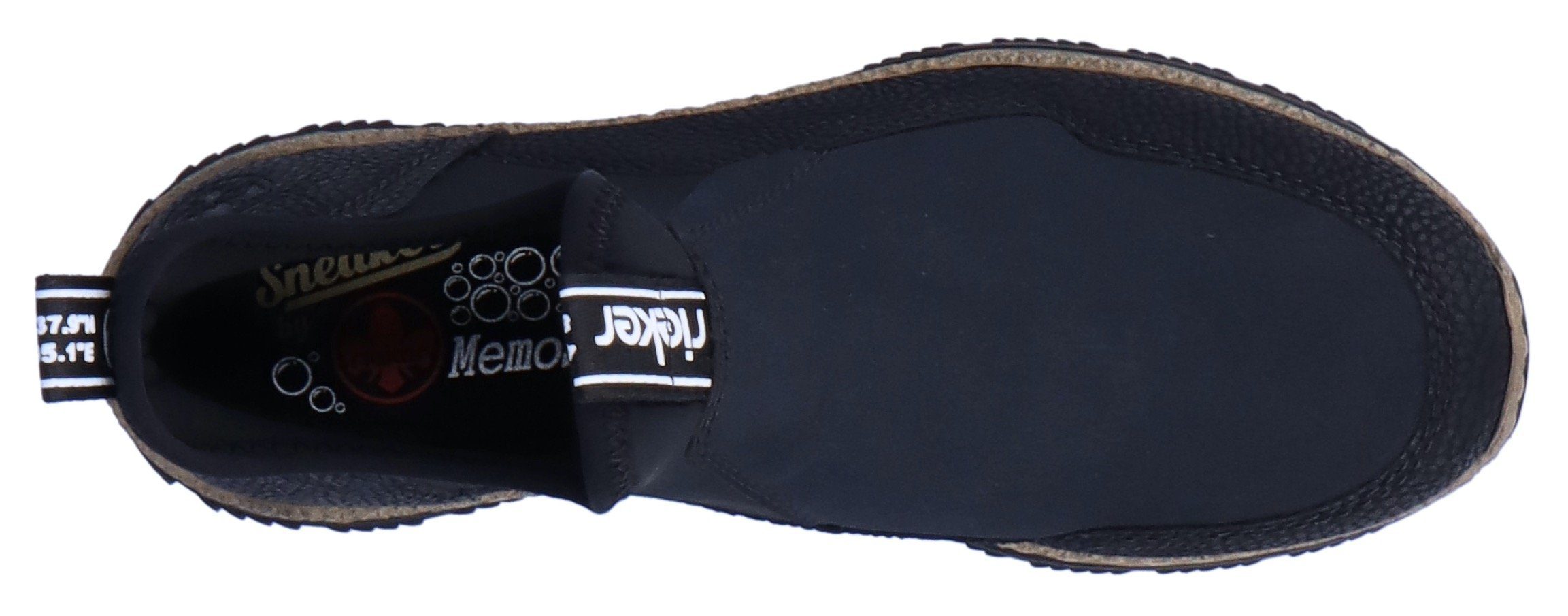 Rieker Boots zonder sluiting met een logo-opschrift