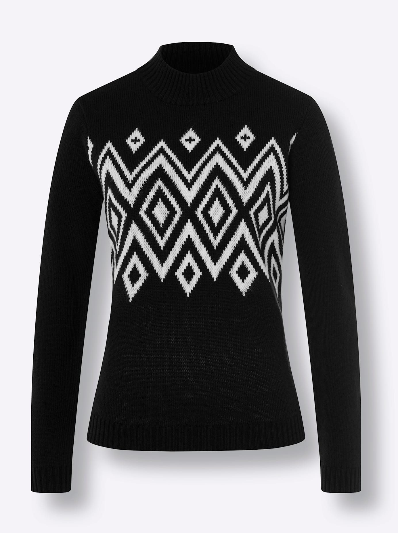 Classic Basics Trui met staande kraag Trui met opstaande kraag