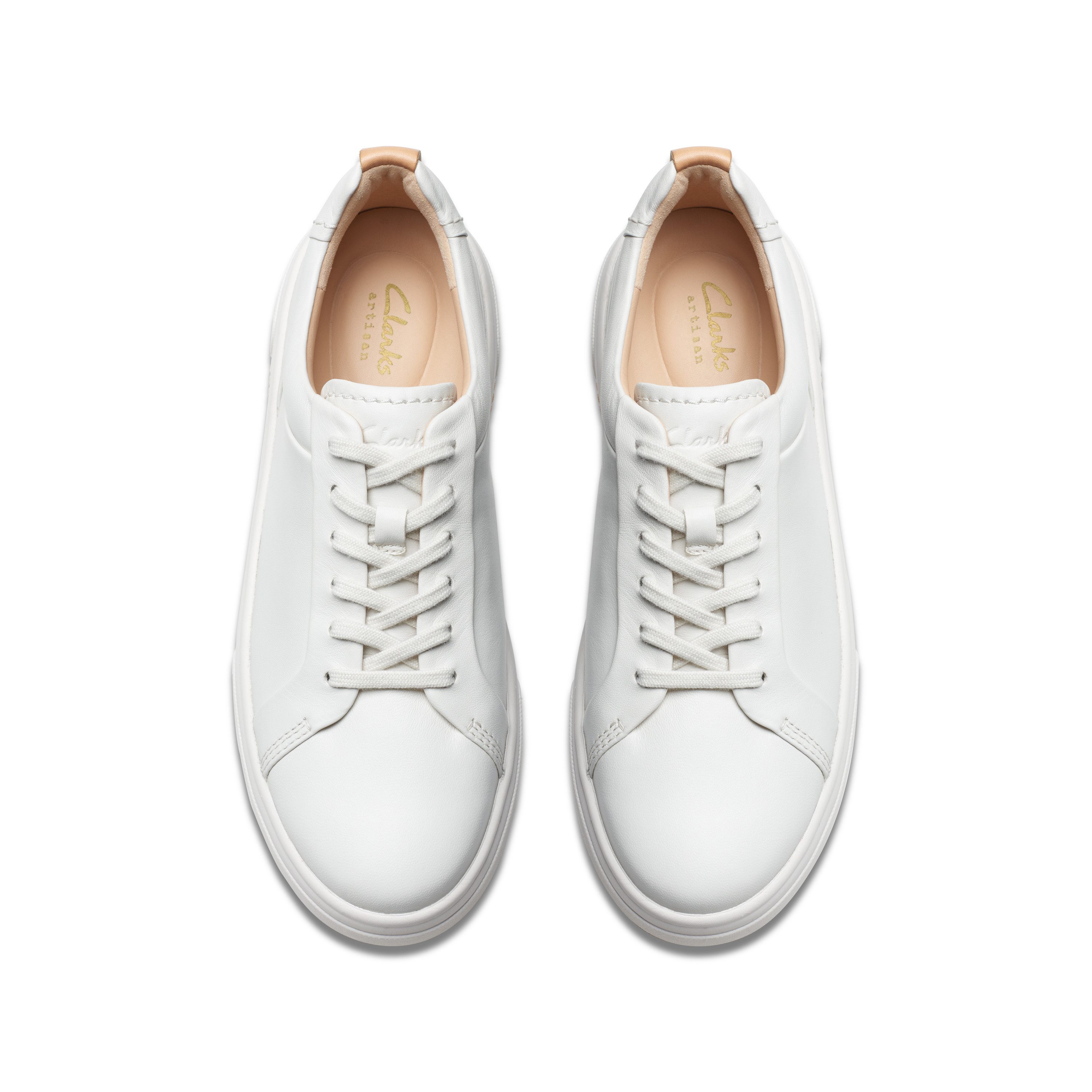 Clarks Veterschoenen Hollyhock Walk Plateauschoen, lage schoen, sneaker met modieuze zool