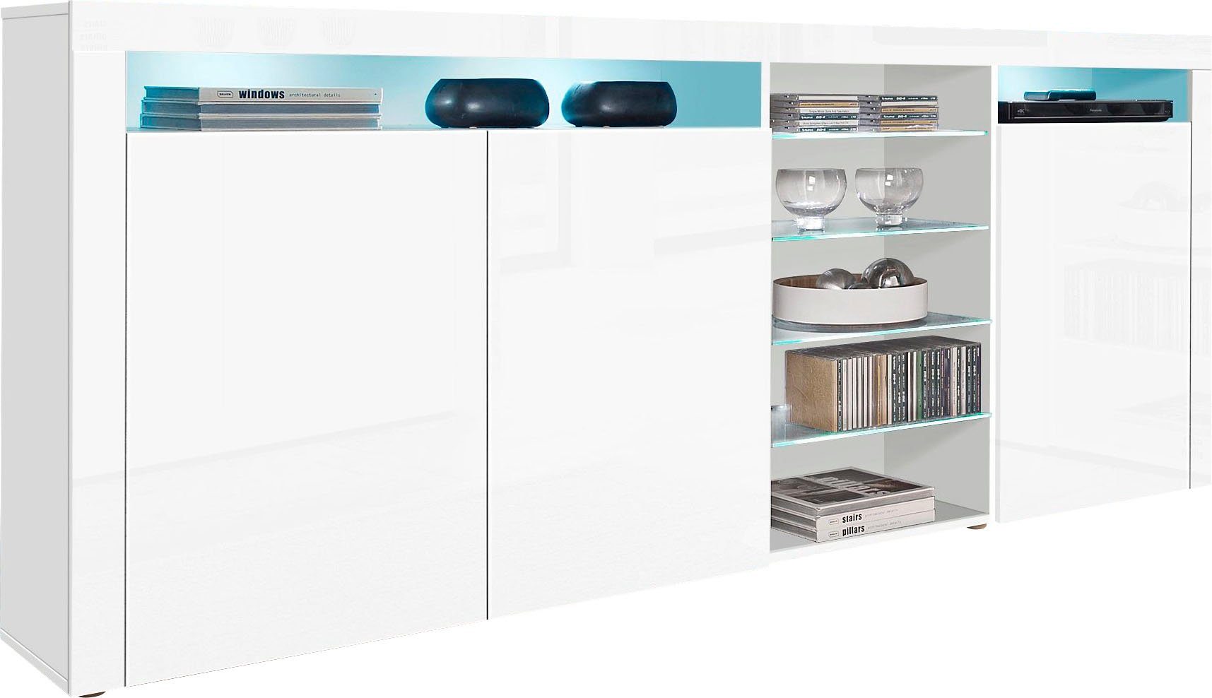 borchardt Möbel Highboard Santa Fe Breedte 200 cm