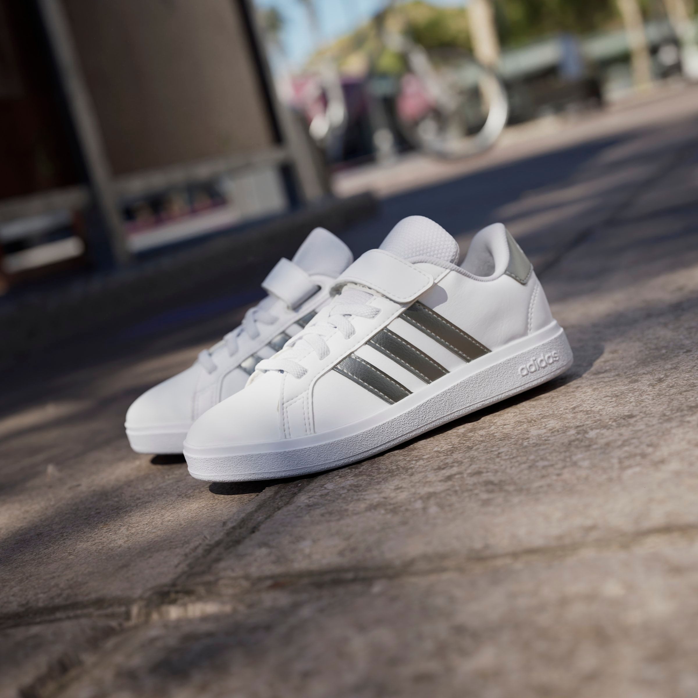 adidas Sportswear Sneakers GRAND COURT 2.0 KIDS Design geïnspireerd op de adidas Superstar