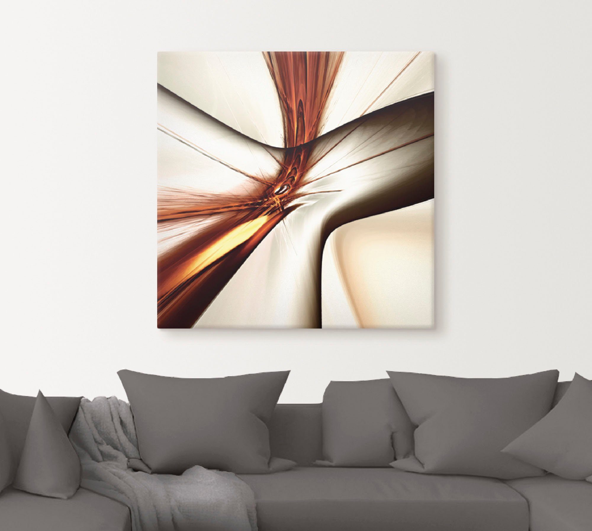 Artland Artprint Abstract modern als artprint van aluminium, artprint op linnen, muursticker of poster in verschillende maten