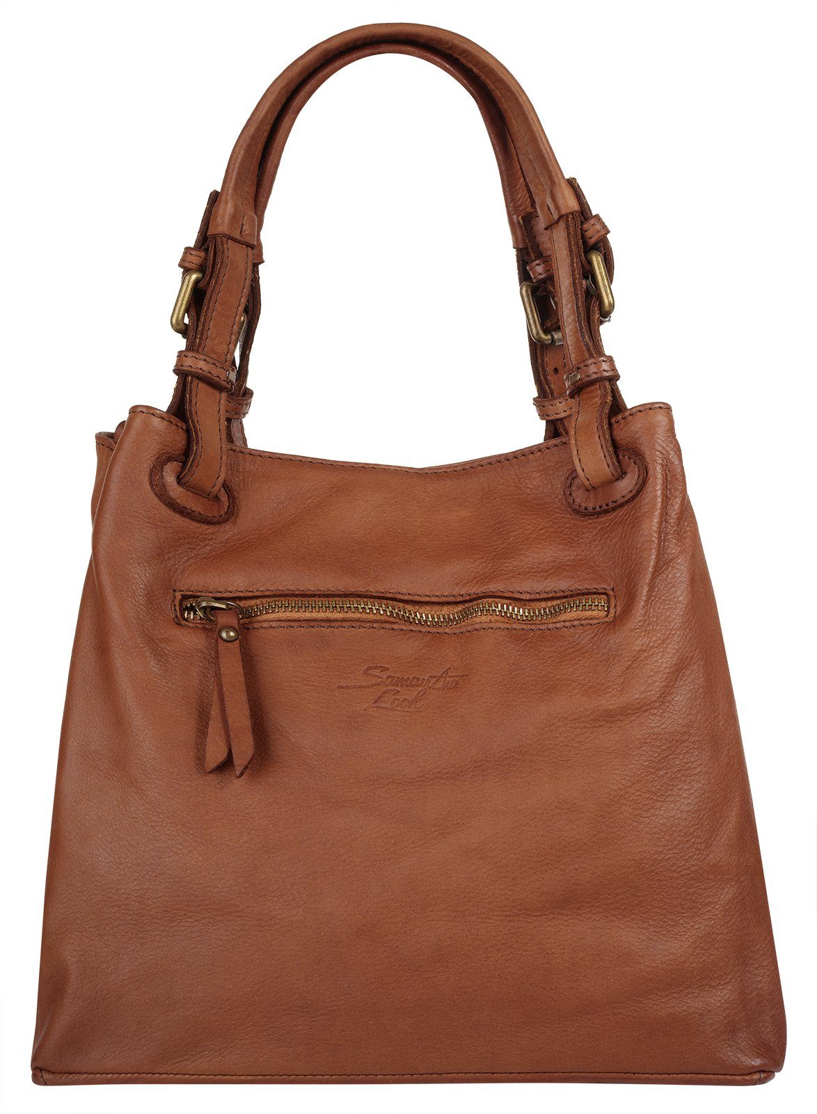 Samantha Look Shopper echt leer, made in italy