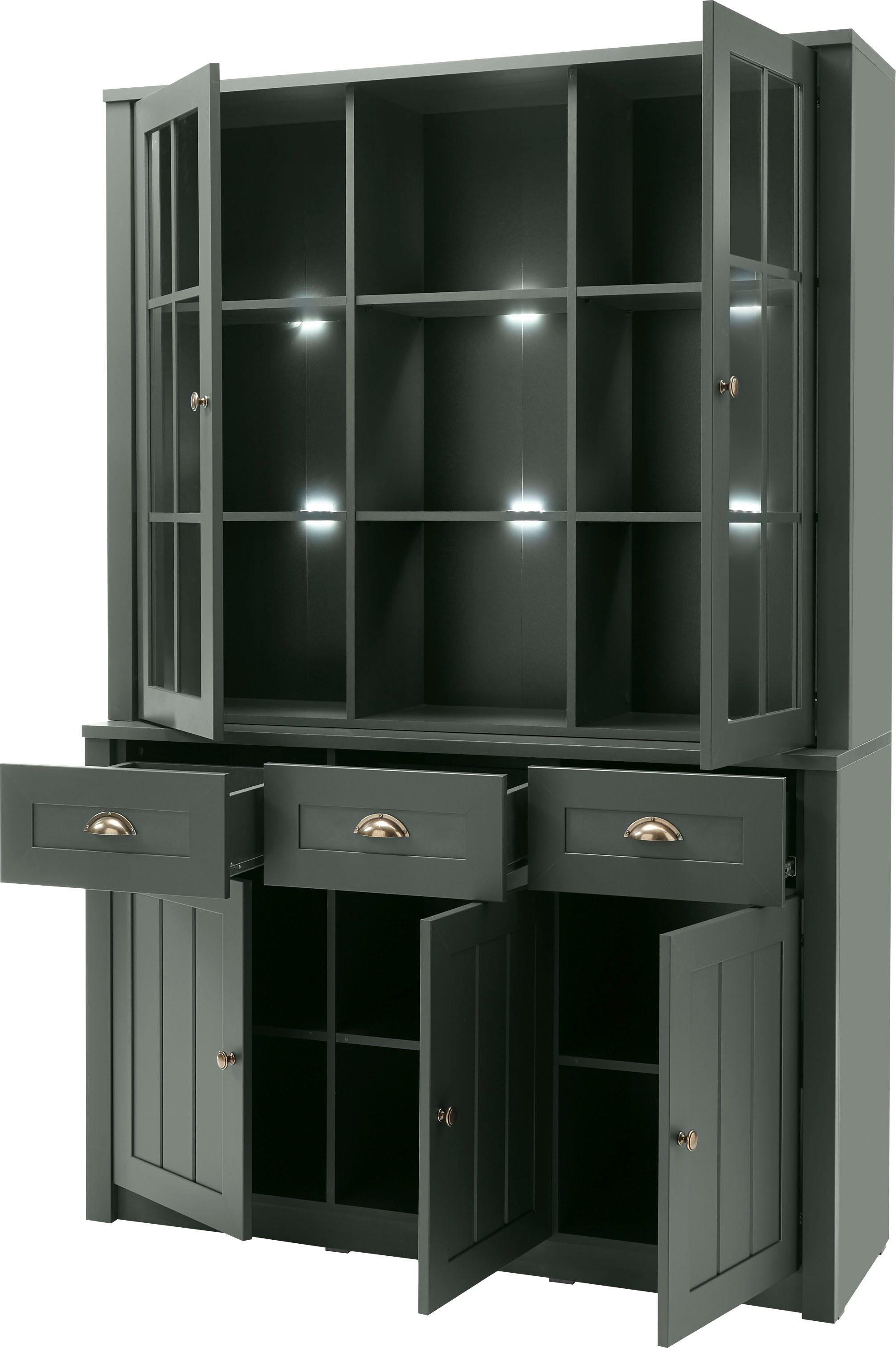 Home affaire Buffetkast ASCOT Hoogte 196 cm