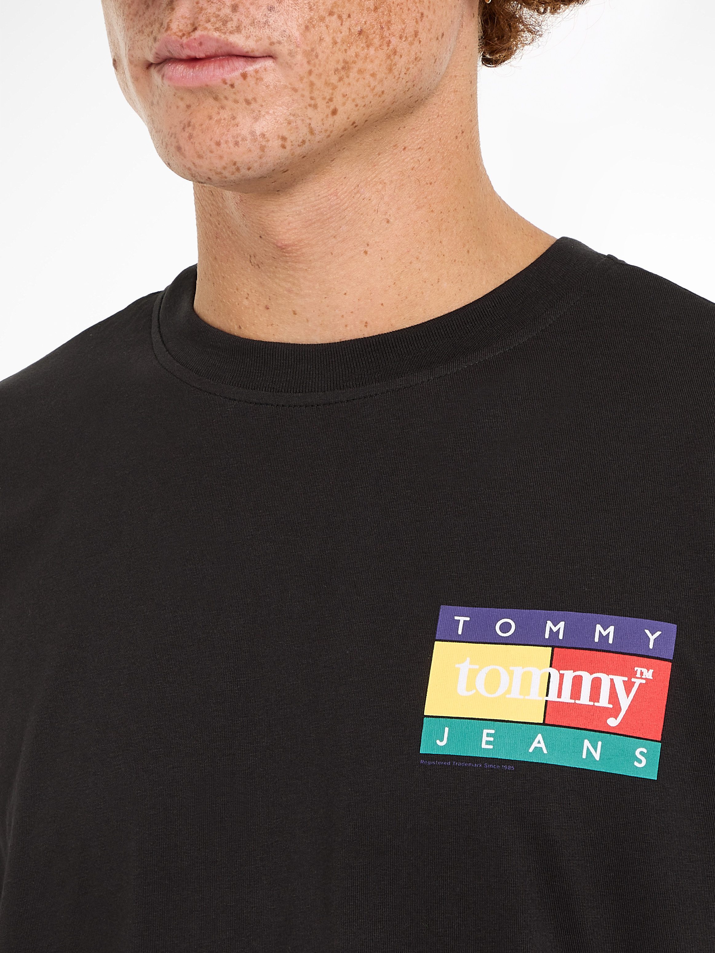TOMMY JEANS T-shirt TJM REG POP COLOR FLAG TEE EXT