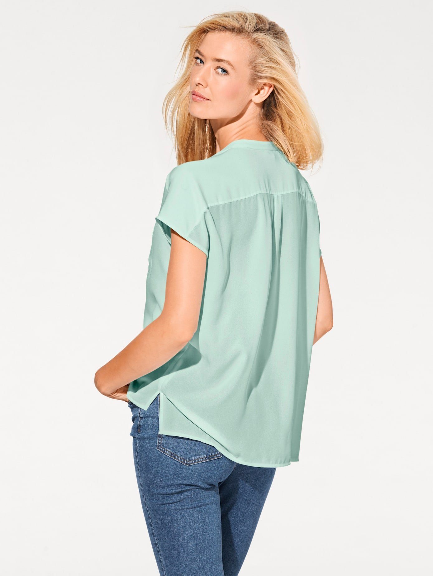 heine Blouse met korte mouwen