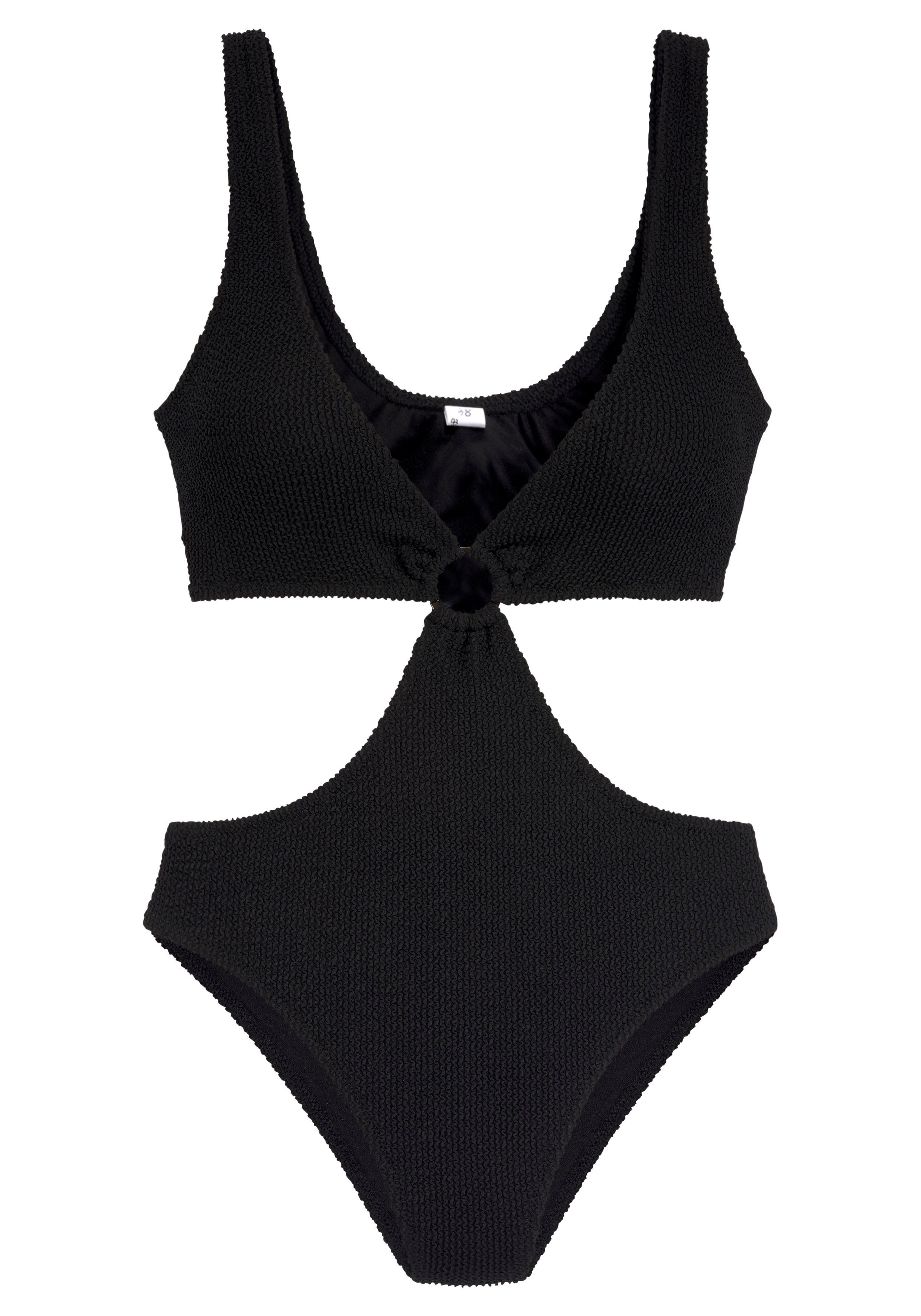 Vivance Monokini van geweldige structuurstof