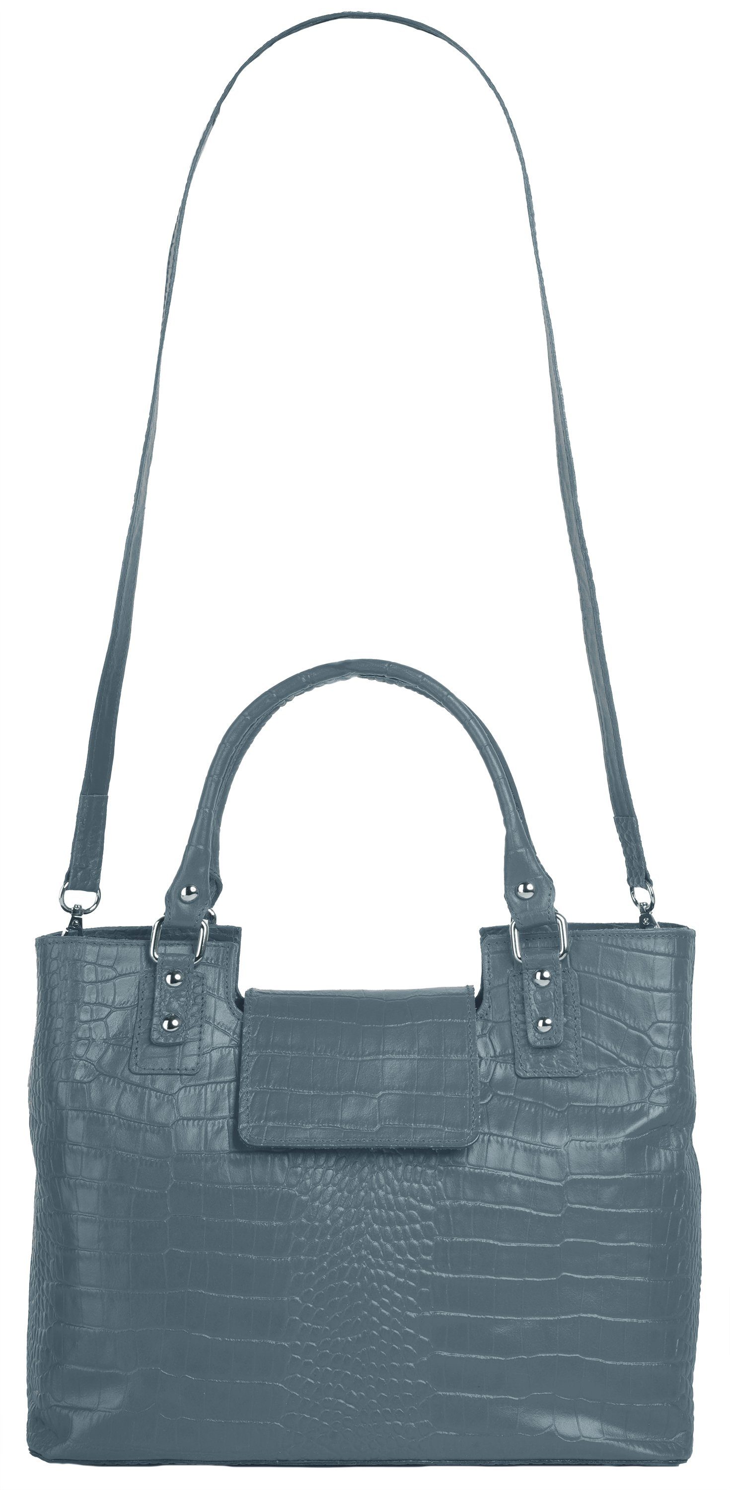 Cluty Tas echt leer, made in italy