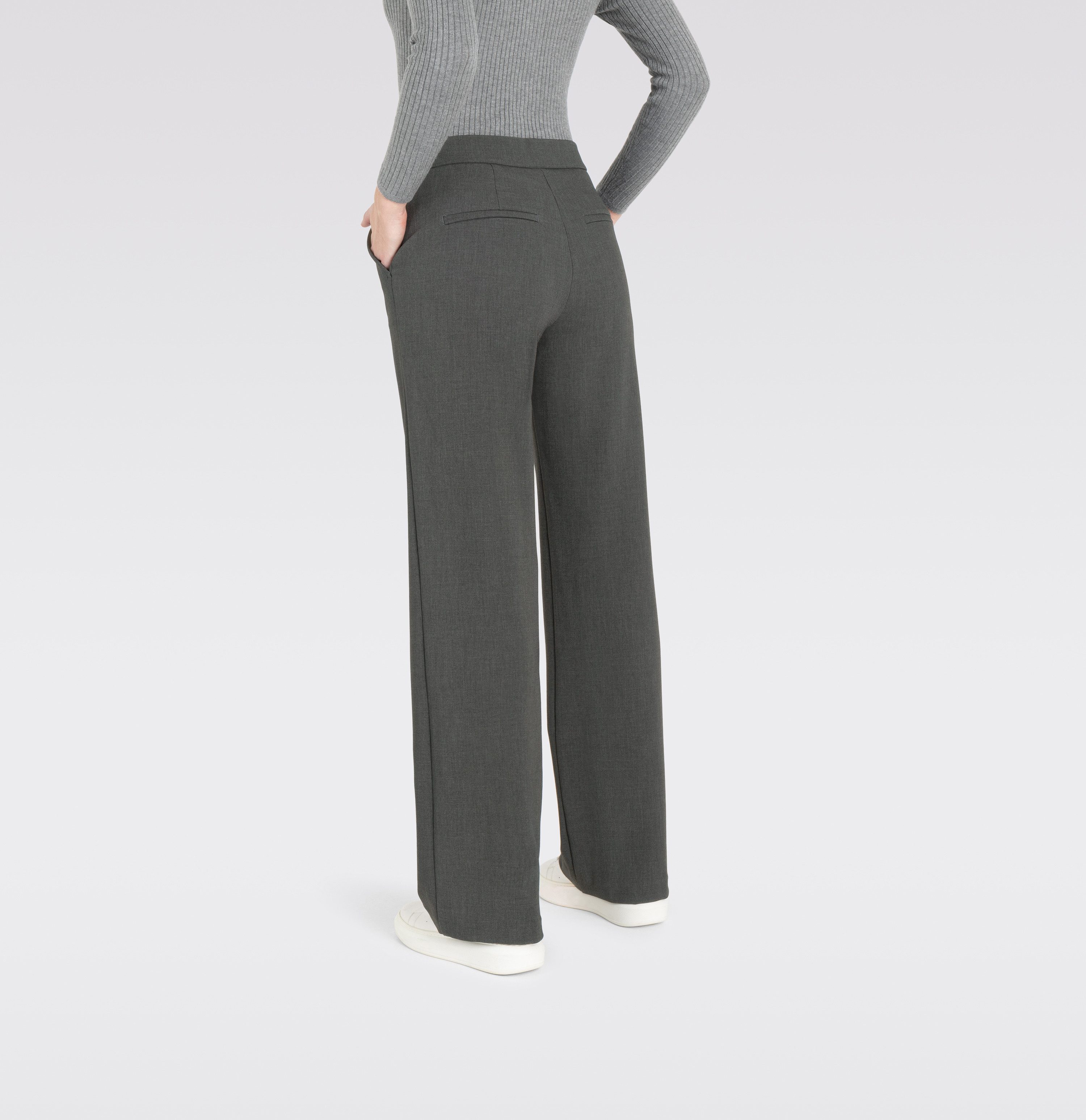 MAC Pantalon Chiara met visgraatdessin