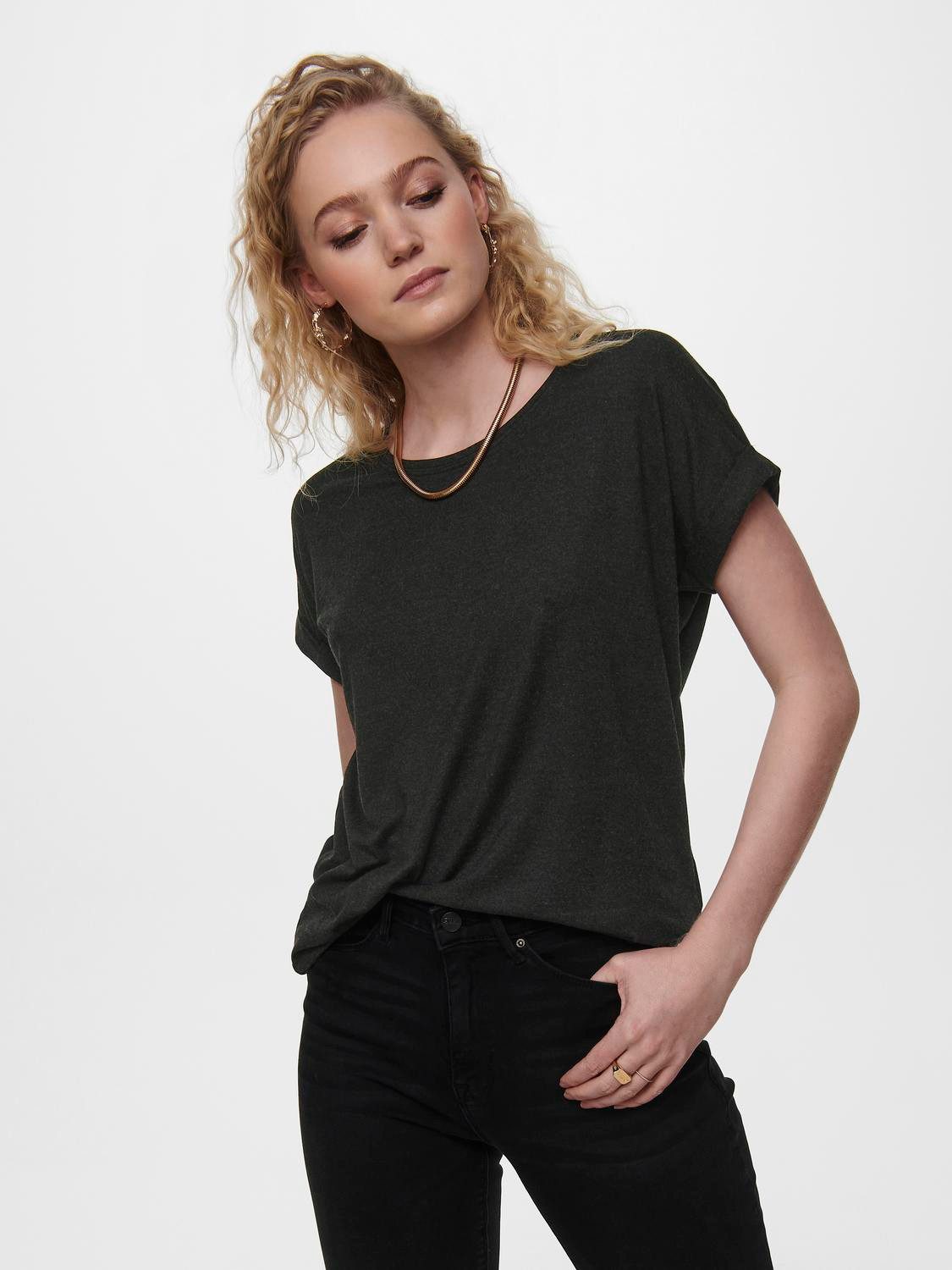 Only T-shirt ONLMOSTER S/S O-NECK TOP NOOS JRS
