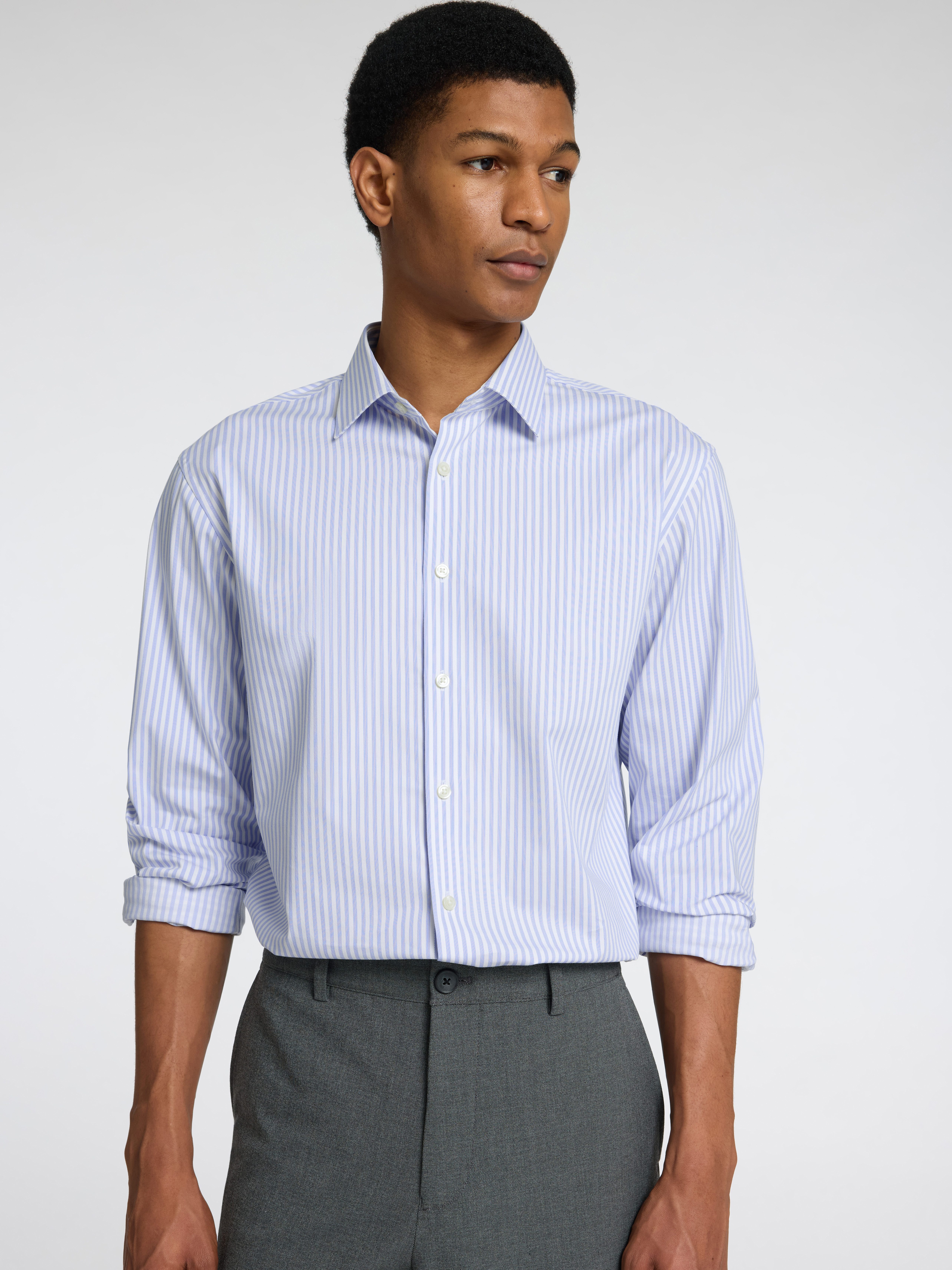 SELECTED HOMME Overhemd met lange mouwen SLHSLIM-PERFORMANCE SHIRT LS NOOS