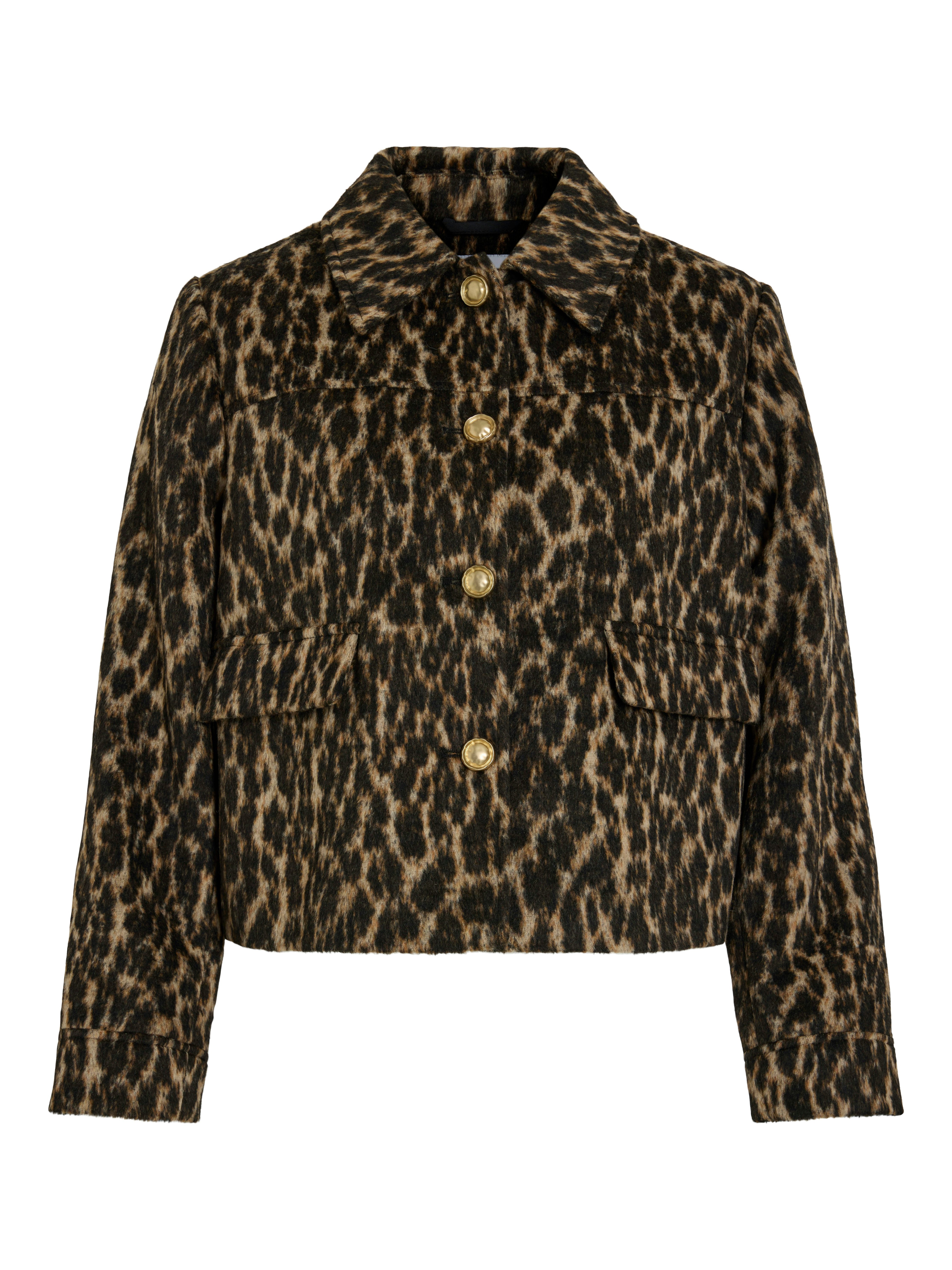 Vila Gewatteerde jas VISIMBA L/S SHORT JACKET