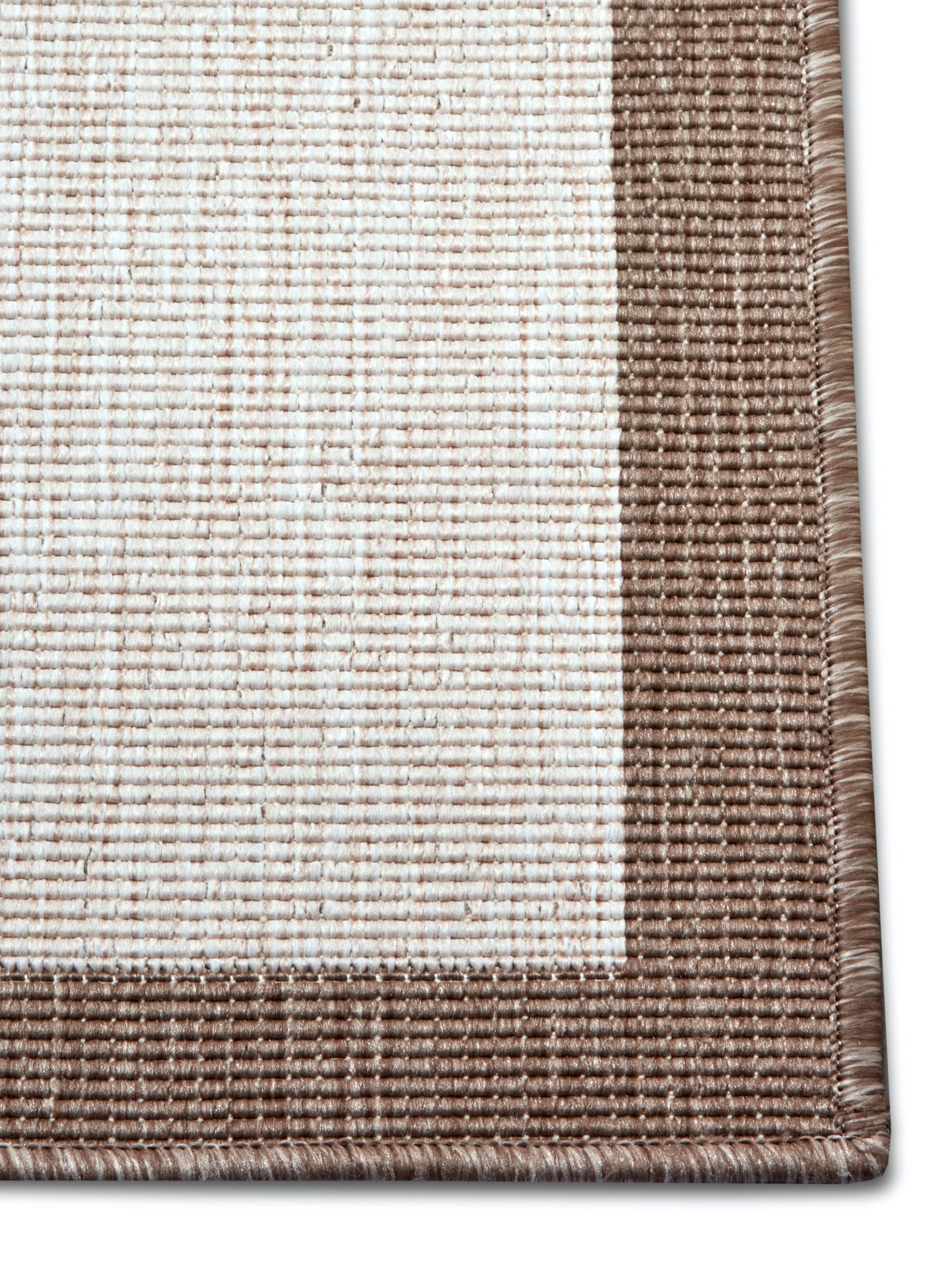 HANSE Home Vloerkleed Panama tweezijdig te gebruiken kleed Binnen- en buitengebruik, weerbestendig, balkon, loper, woonkamer, waterbestendig