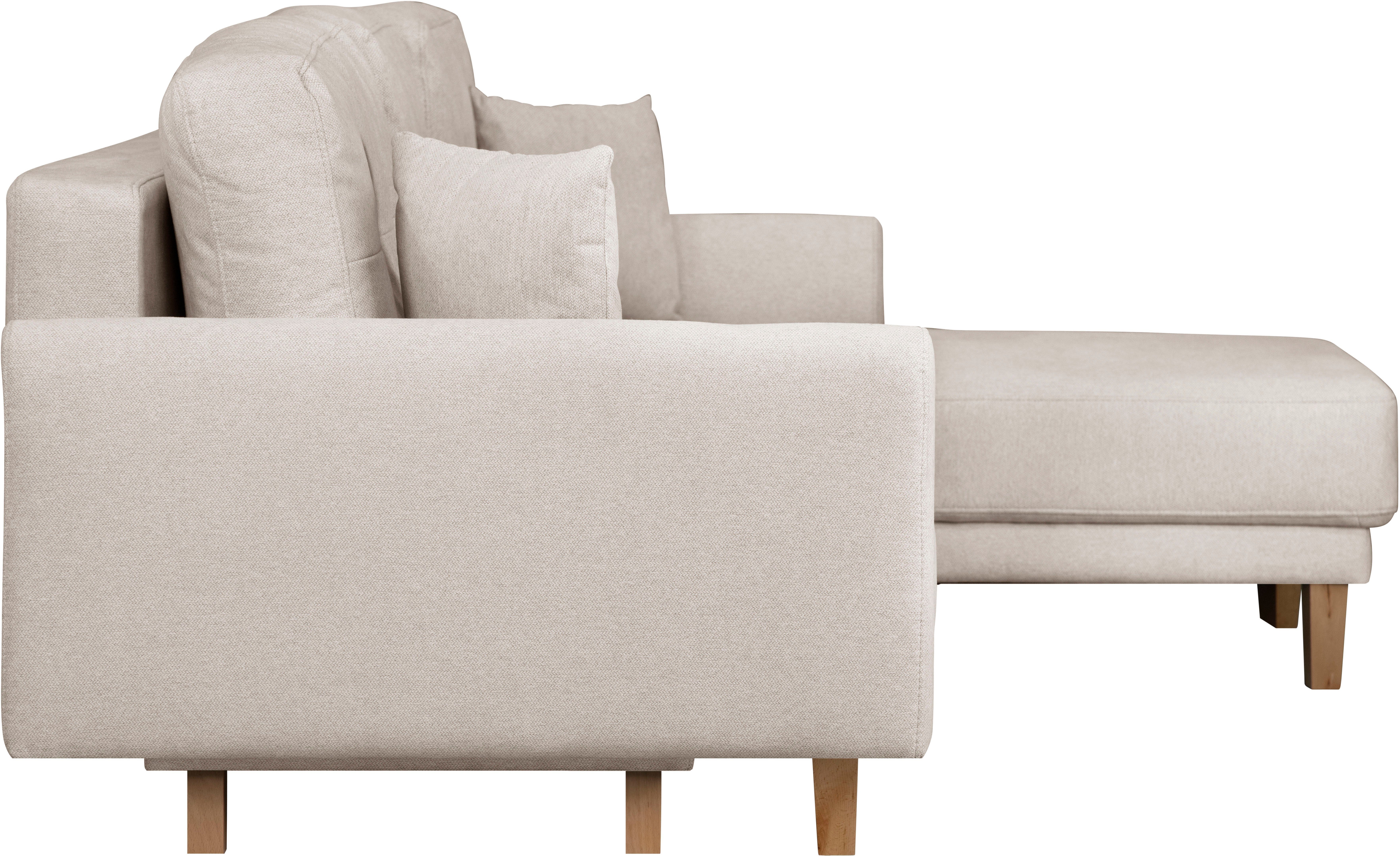 Home affaire Hoekbank TRIPLO optionele slaapbank met bedlade, afmetingen B/D/H: 234/164/89 cm