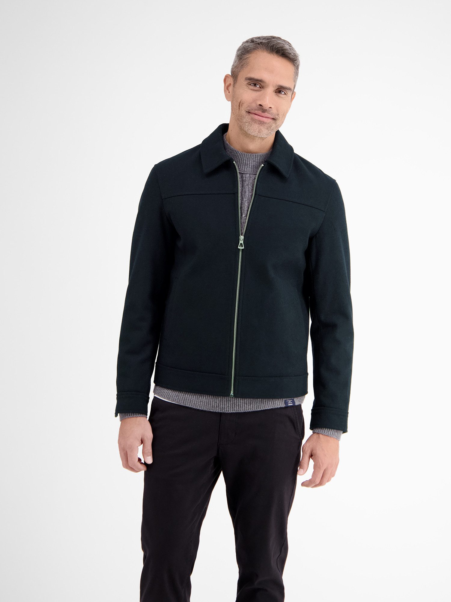 Lerros Blouson LERROS modieuze wollen blouson