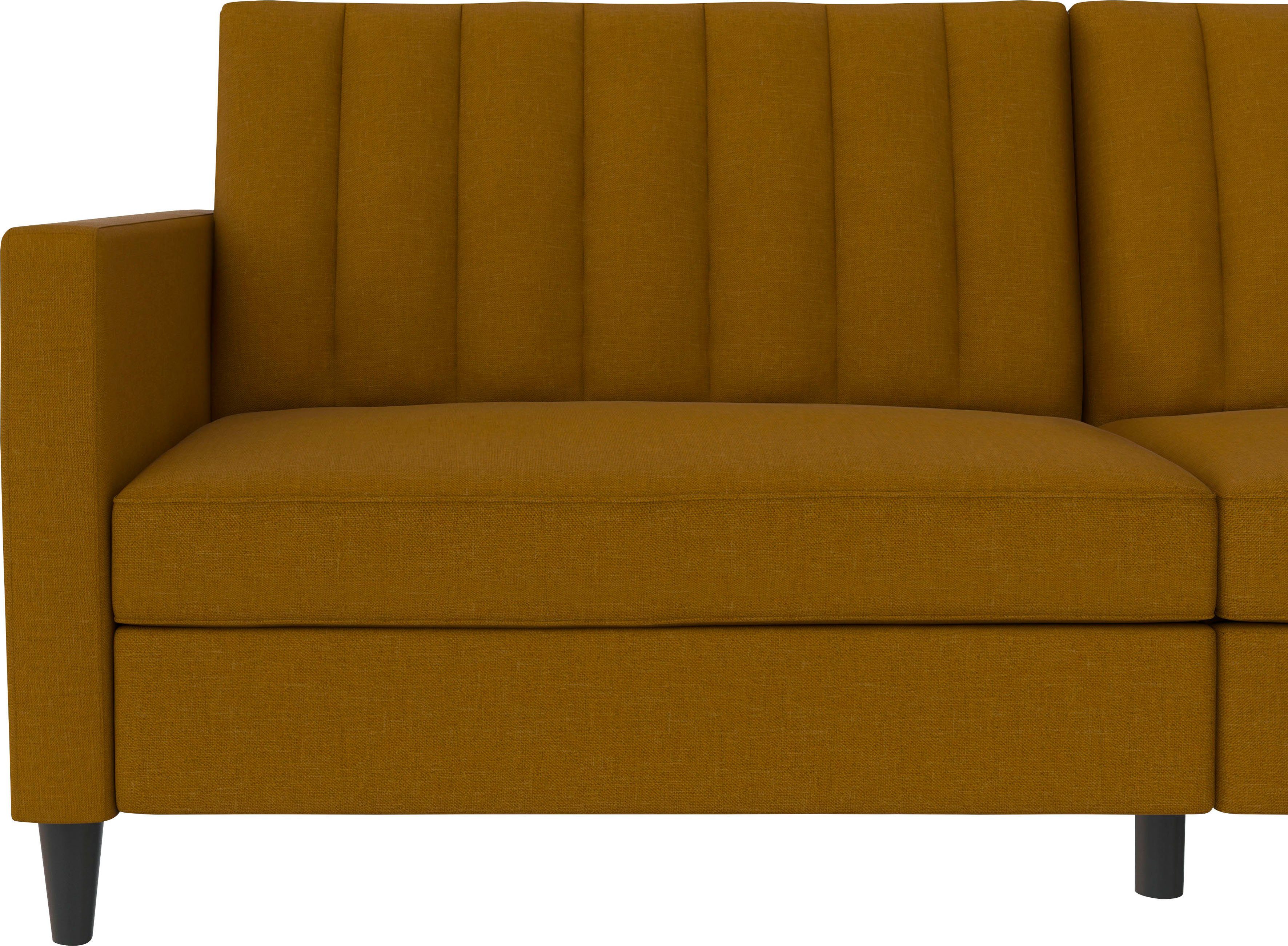 Dorel Home 3-zitsbank Celine Rugleuning 2-delig en 3-voudig verstelbaar, zithoogte 43 cm