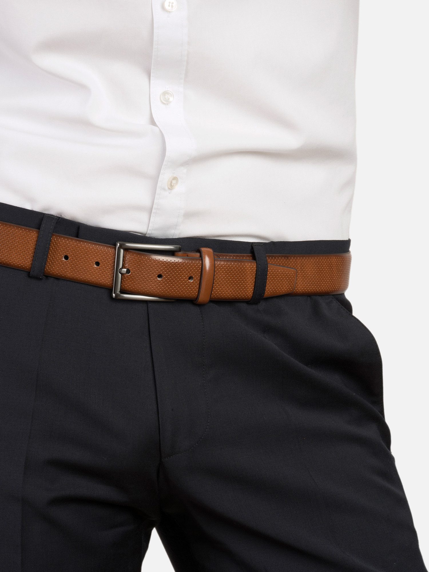 MONTI Leren riem Dublin